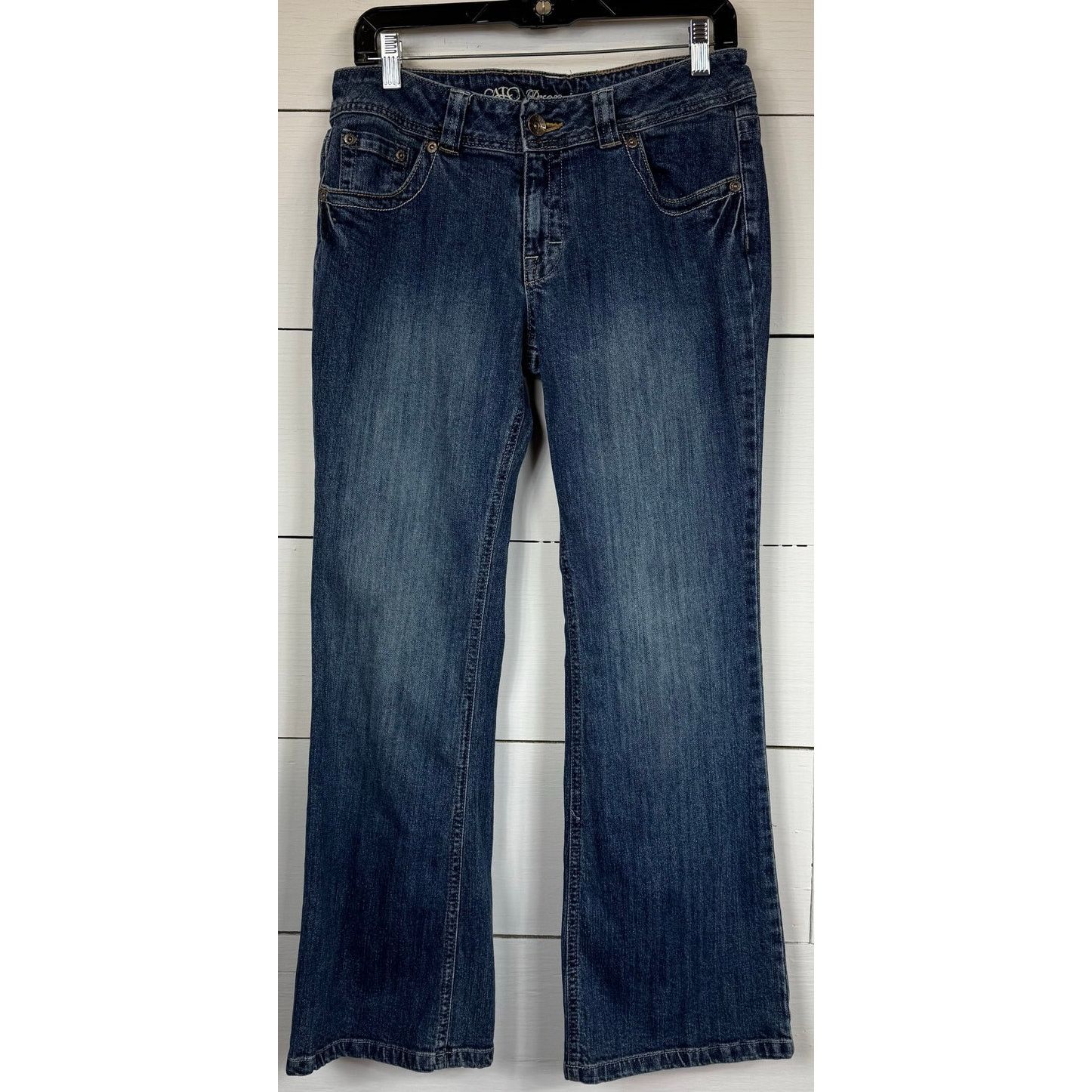 Other Cato Bootcut Jeans Women's Size 10 Petite Size 32" / US 10 / IT 46 - 1 Thumbnail