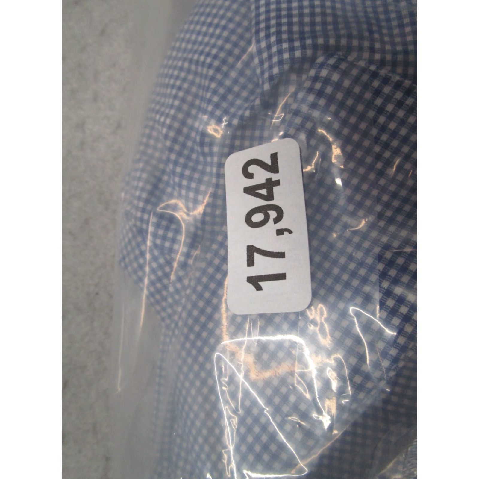 Mizzen+Main Mizzen+Main Shirt Mens Medium Trim Fit Spinnaker Blue Check Made in USA Size US M / EU 48-50 / 2 - 8 Thumbnail