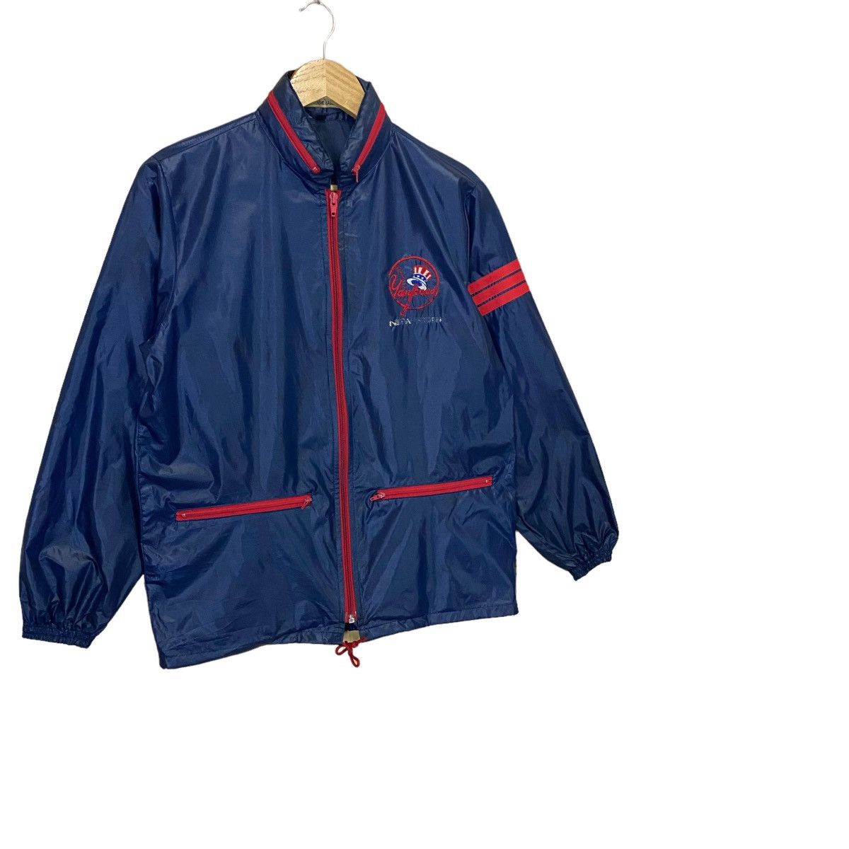 MLB × New York Yankees × Vintage Vintage New York Yankess Zipper Jacket Size US S / EU 44-46 / 1 - 2 Thumbnail