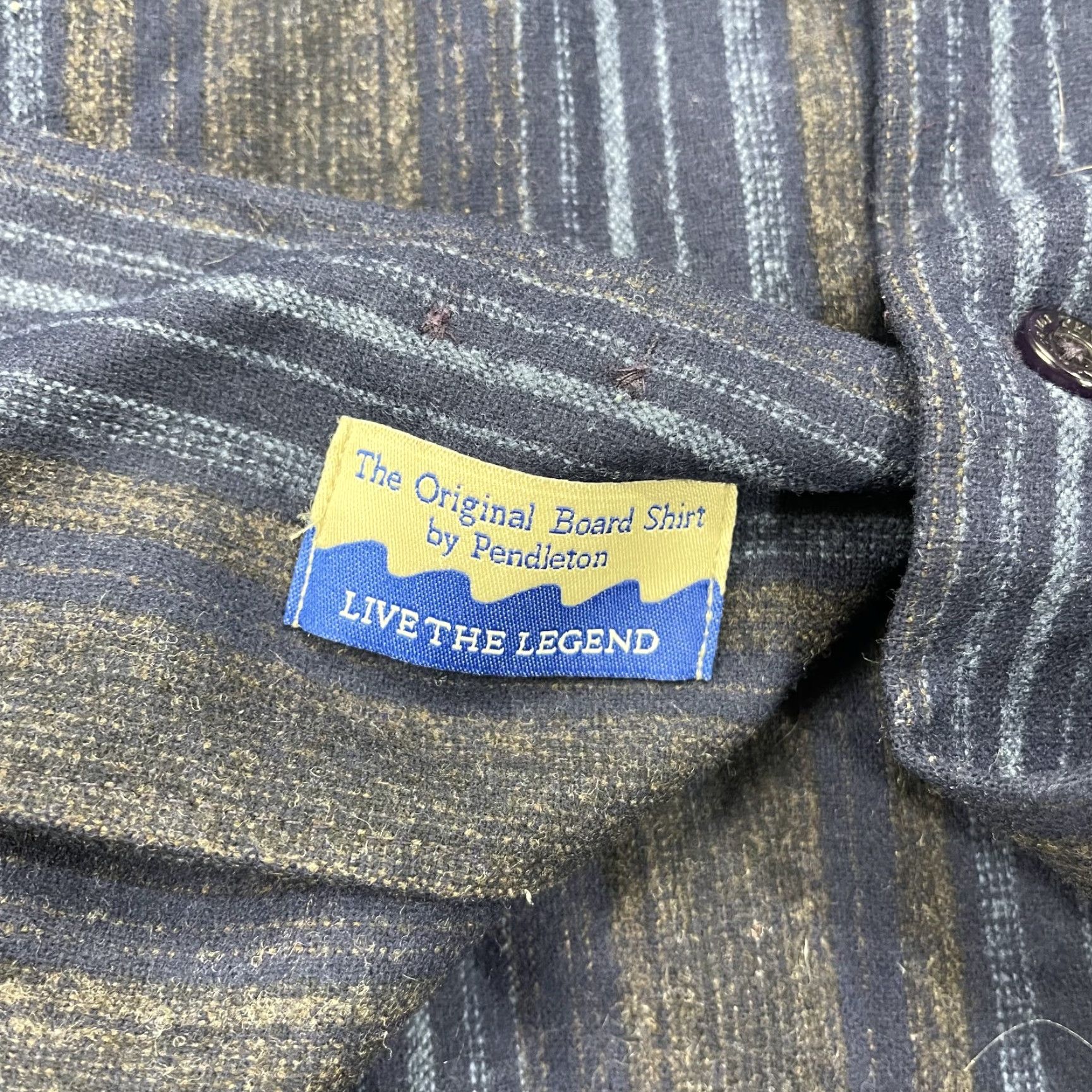 Pendleton VINTAGE Pendleton Board Shirt Mens M Blue Wool Flannel Button-Up Shirt Casual, Travel USA 90s Mens Size US M / EU 48-50 / 2 - 5 Thumbnail