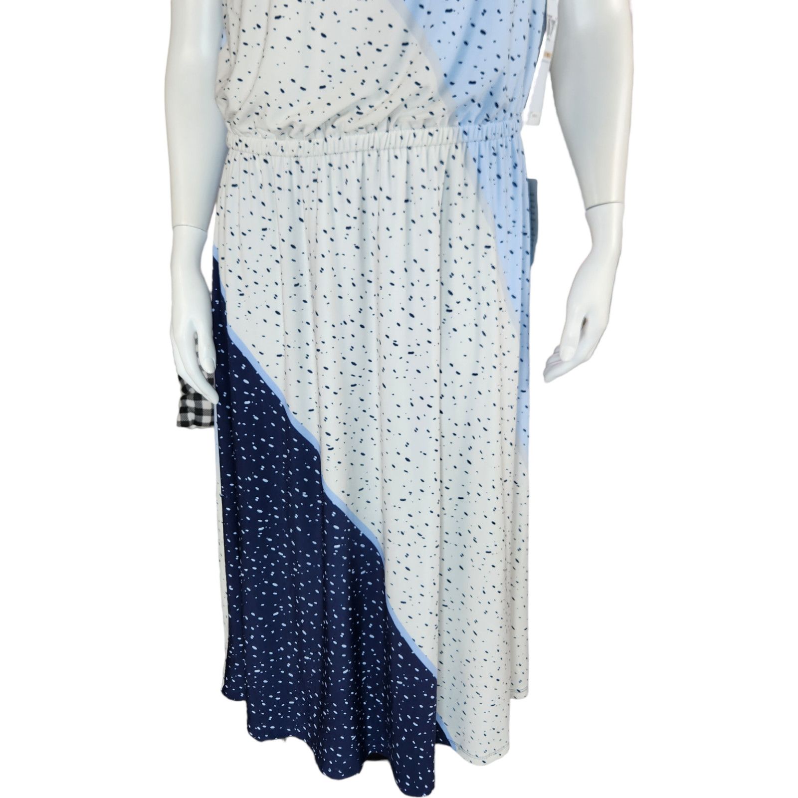 Other London Times Womens Sleeveless Midi Dainty Dress Sz 12 Size XL / US 12-14 / IT 48-50 - 7 Thumbnail