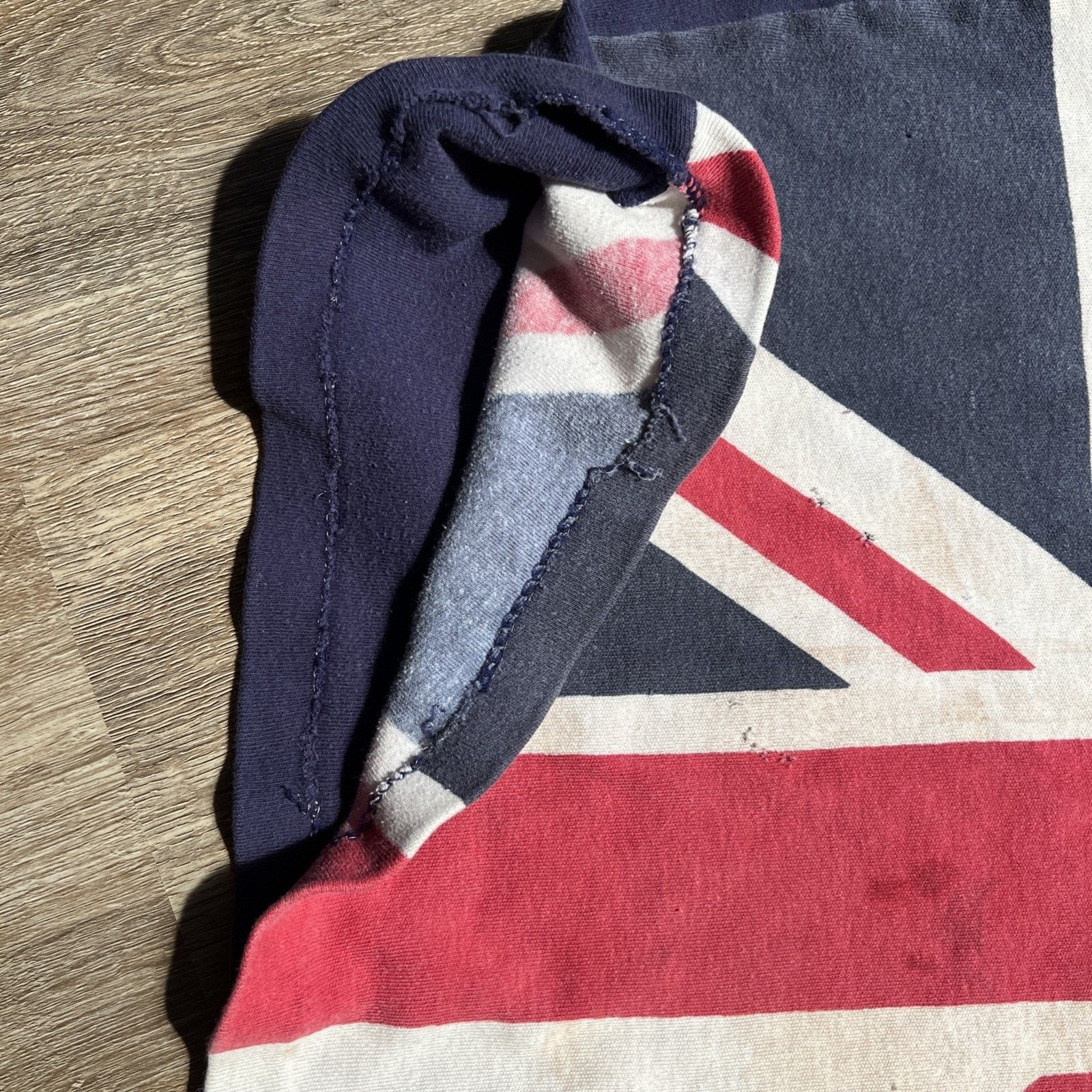 Vintage VTG 60s Union Jack T Shirt England Punk Sid Vicious T Shirt Size US M / EU 48-50 / 2 - 13 Thumbnail