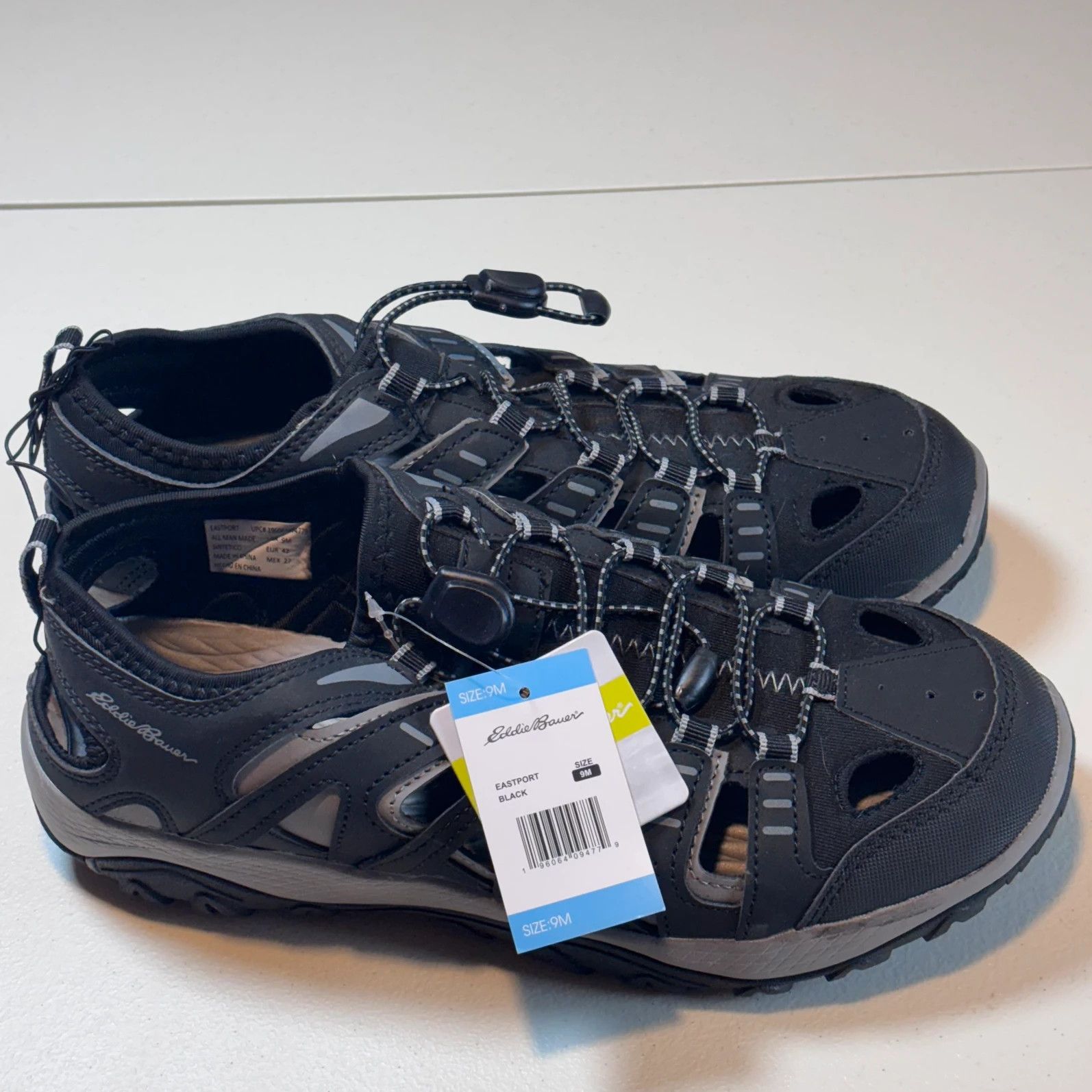Eddie Bauer Eddie Bauer Eastport Fisherman Sandal Shoes Black Size 9M Size US 9 / EU 42 - 3 Thumbnail