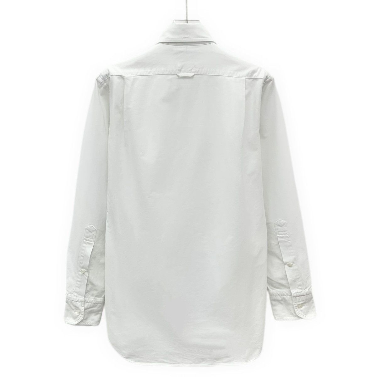 Thom Browne Thom Browne White Cotton Lapel Long Sleeve Shirt K26WX Size US XS / EU 42 / 0 - 2 Thumbnail