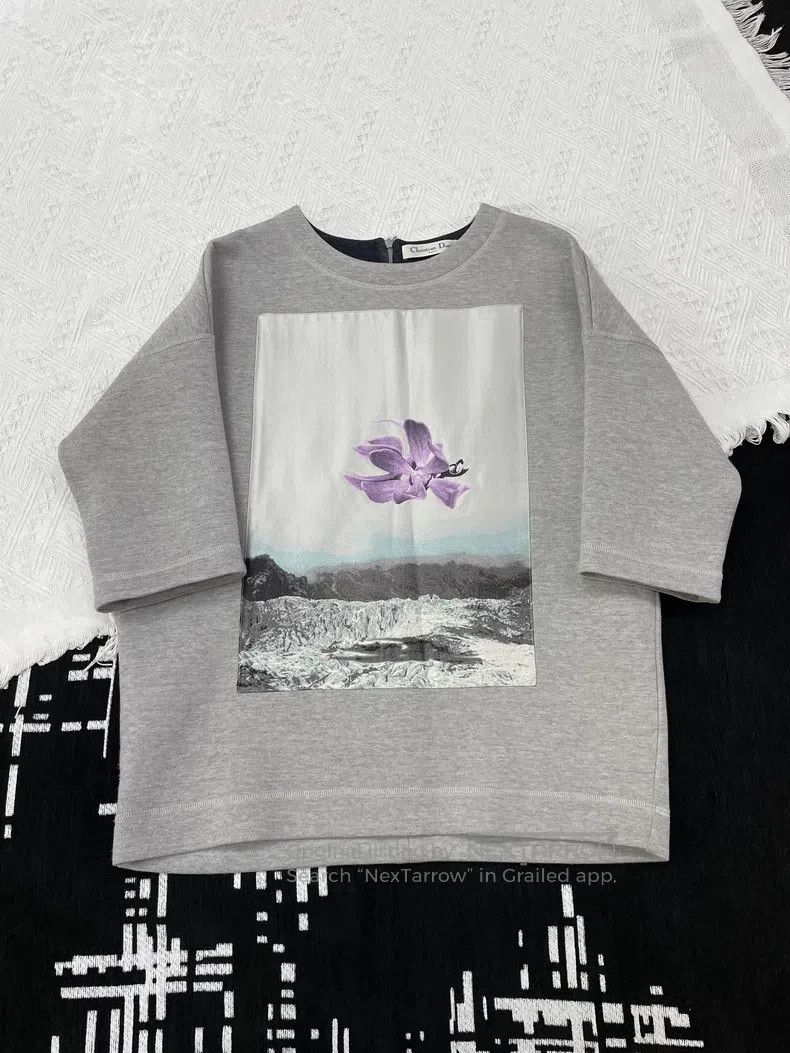 Dior Dior Grey landscape printed sweatshirt Size XS / US 0-2 / IT 36-38 - 1 Thumbnail