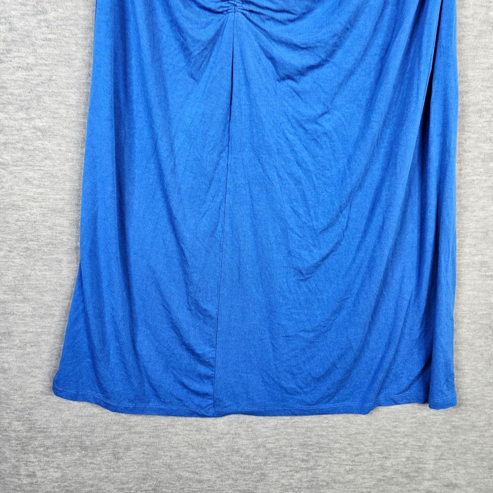 House of Harlow House of Harlow 1960 Women's Blue Ruched Festival Boho Skirt Size XL Size 40" / US 18 - 3 Thumbnail