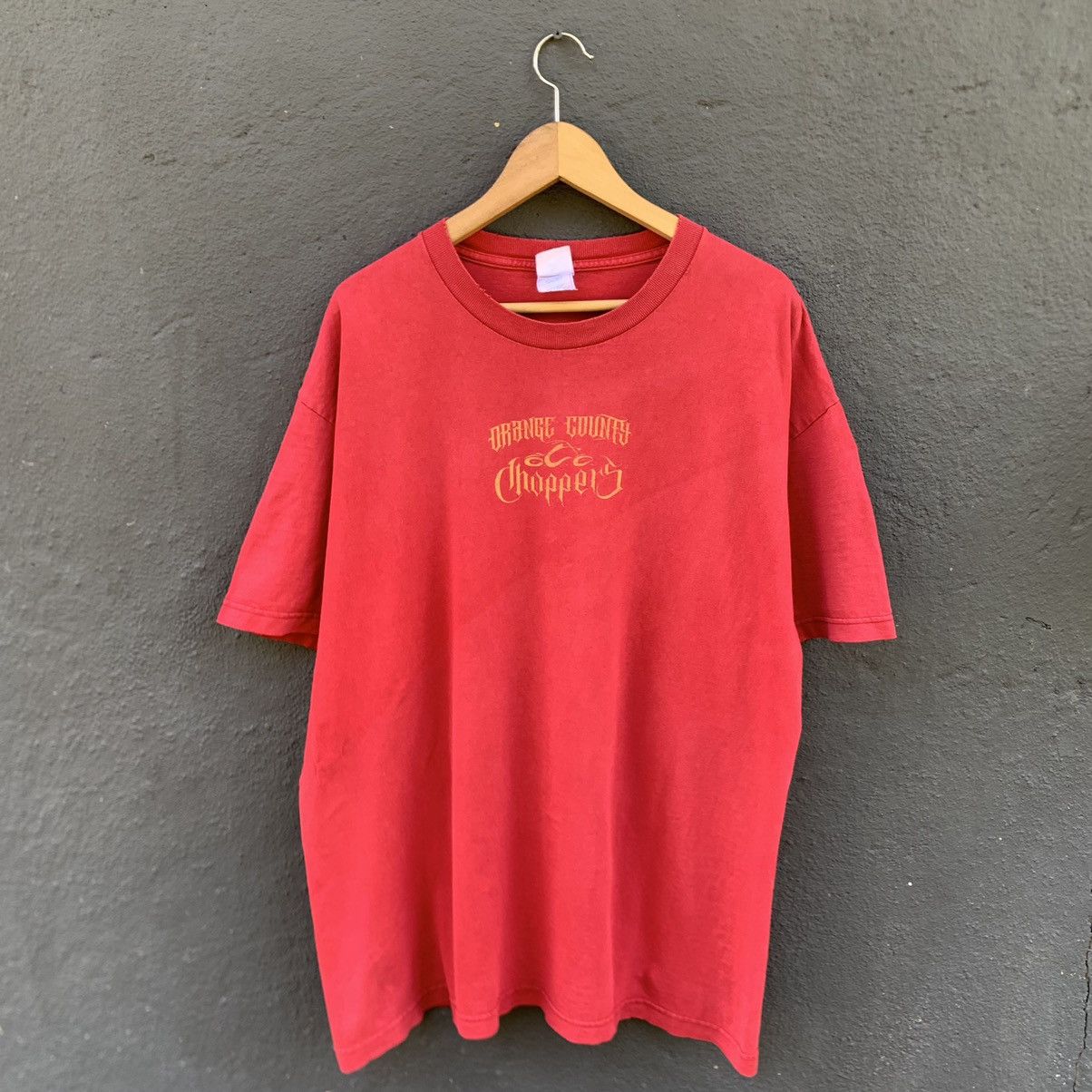 West Coast Choppers 🔥Thrash🔥 Faded Y2K Orange County Choppers Tee Size US XL / EU 56 / 4 - 4 Thumbnail