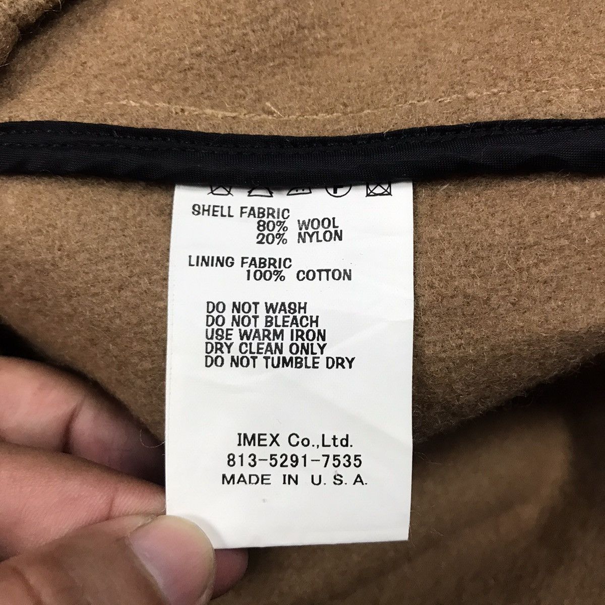 CPO × Designer CPO JACKET DOUBLE POCKET BROWN WOOL BUTTON JACKET Size US S / EU 44-46 / 1 - 9 Thumbnail