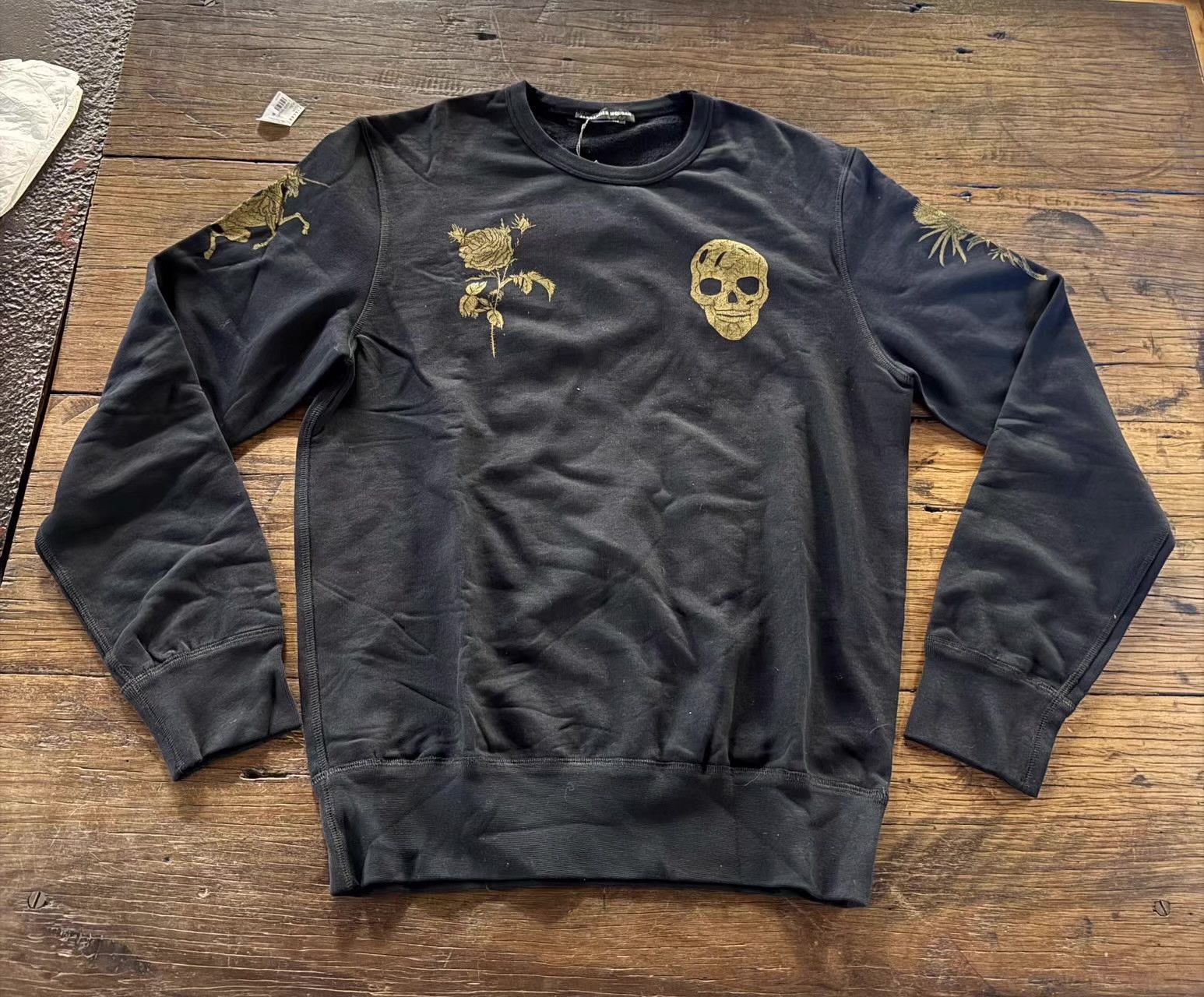 Alexander McQueen Alexander McQueen 17FW Skull Sweatshirt。Ｑ25 Size US L / EU 52-54 / 3 - 1 Thumbnail