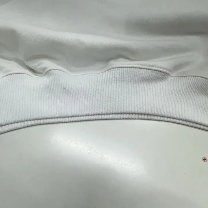 Balenciaga Balenciaga Balenciaga White Hooded Long Sleeve Sweatshirt Size US L / EU 52-54 / 3 - 8 Thumbnail