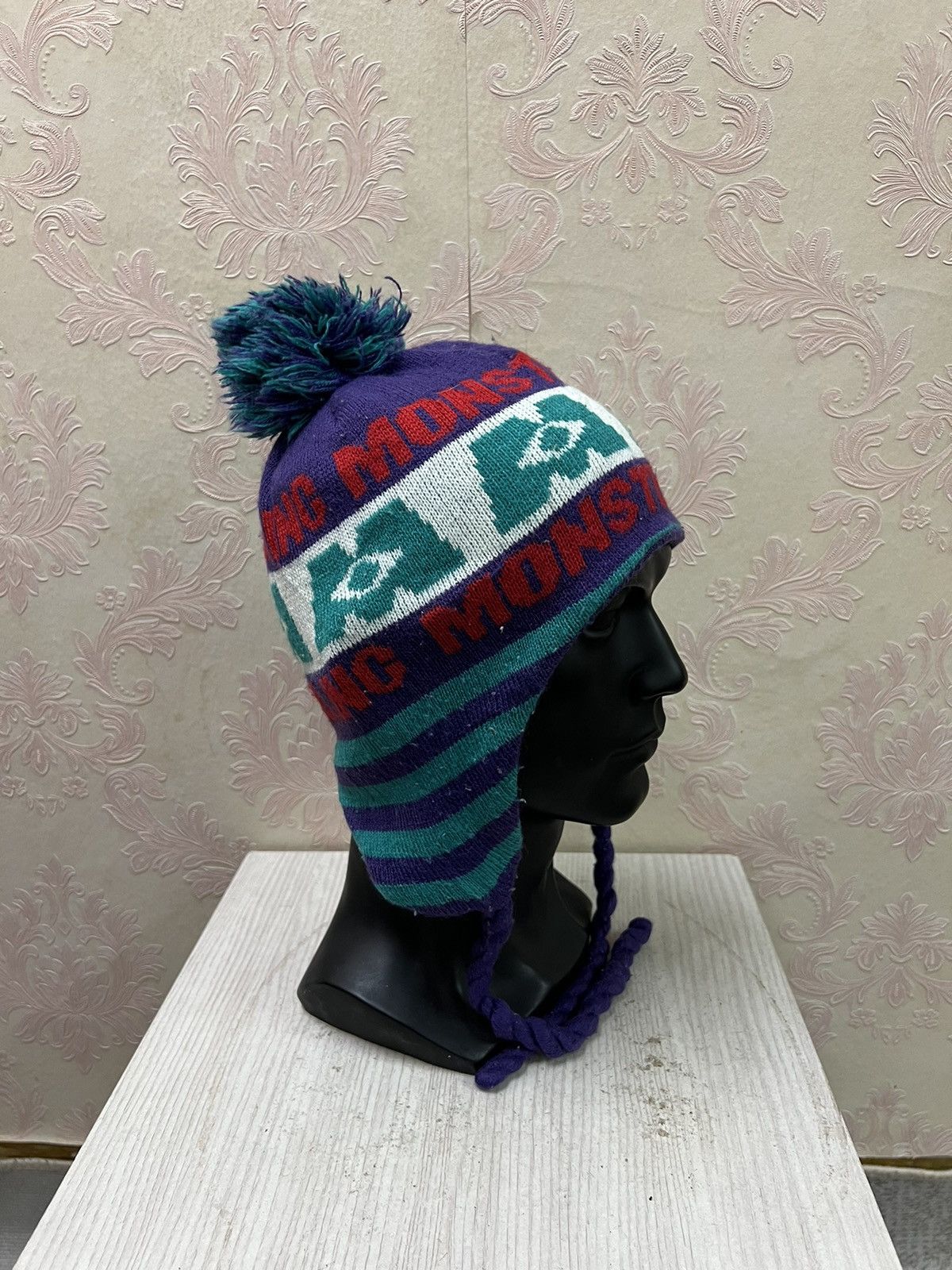 Cartoon Network × Disney Monster Disney Cartoon Earflap Beanie Hats Size ONE SIZE - 4 Thumbnail