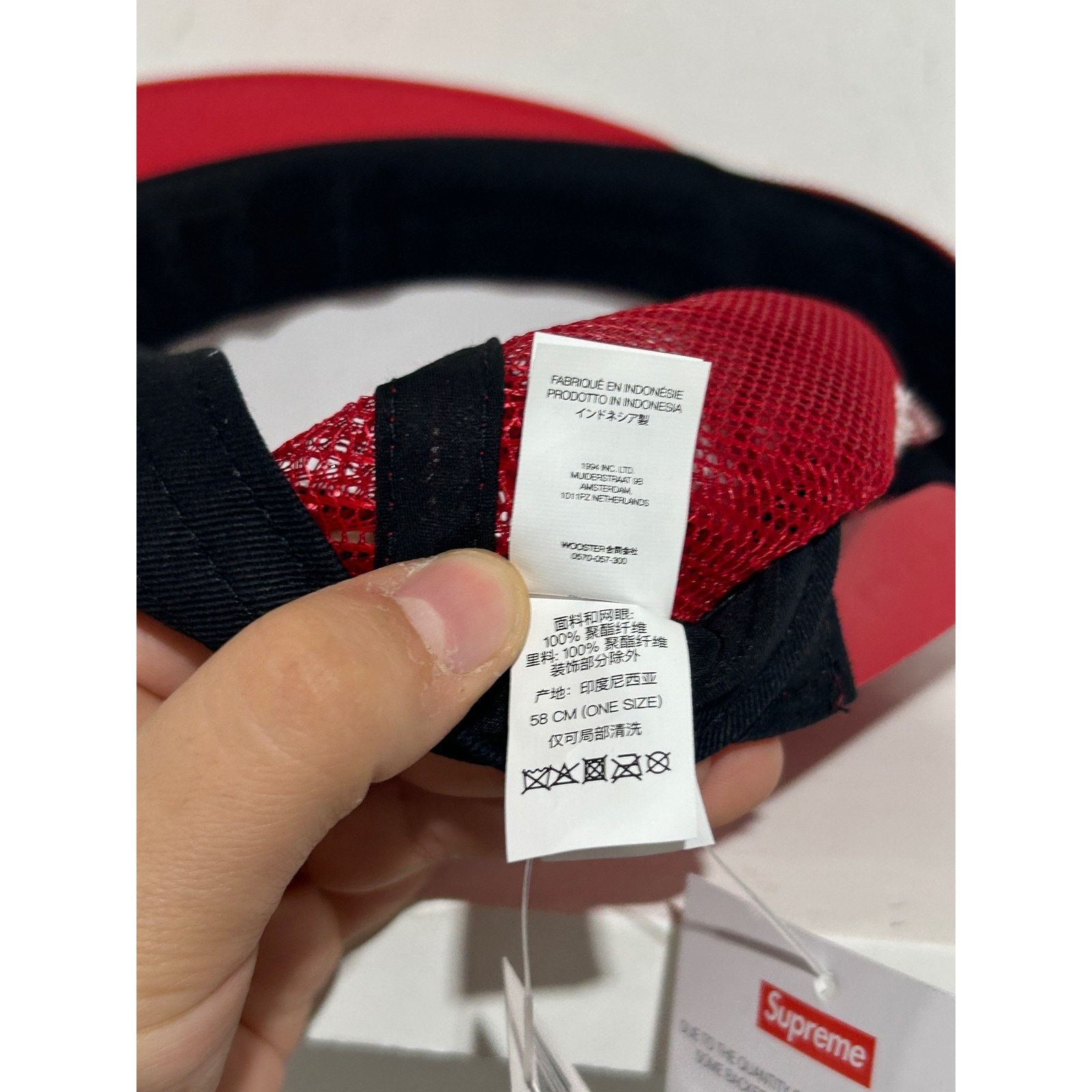 Supreme SUPREME PINS MESH CAP RED SS26 NEW Size ONE SIZE - 9 Thumbnail