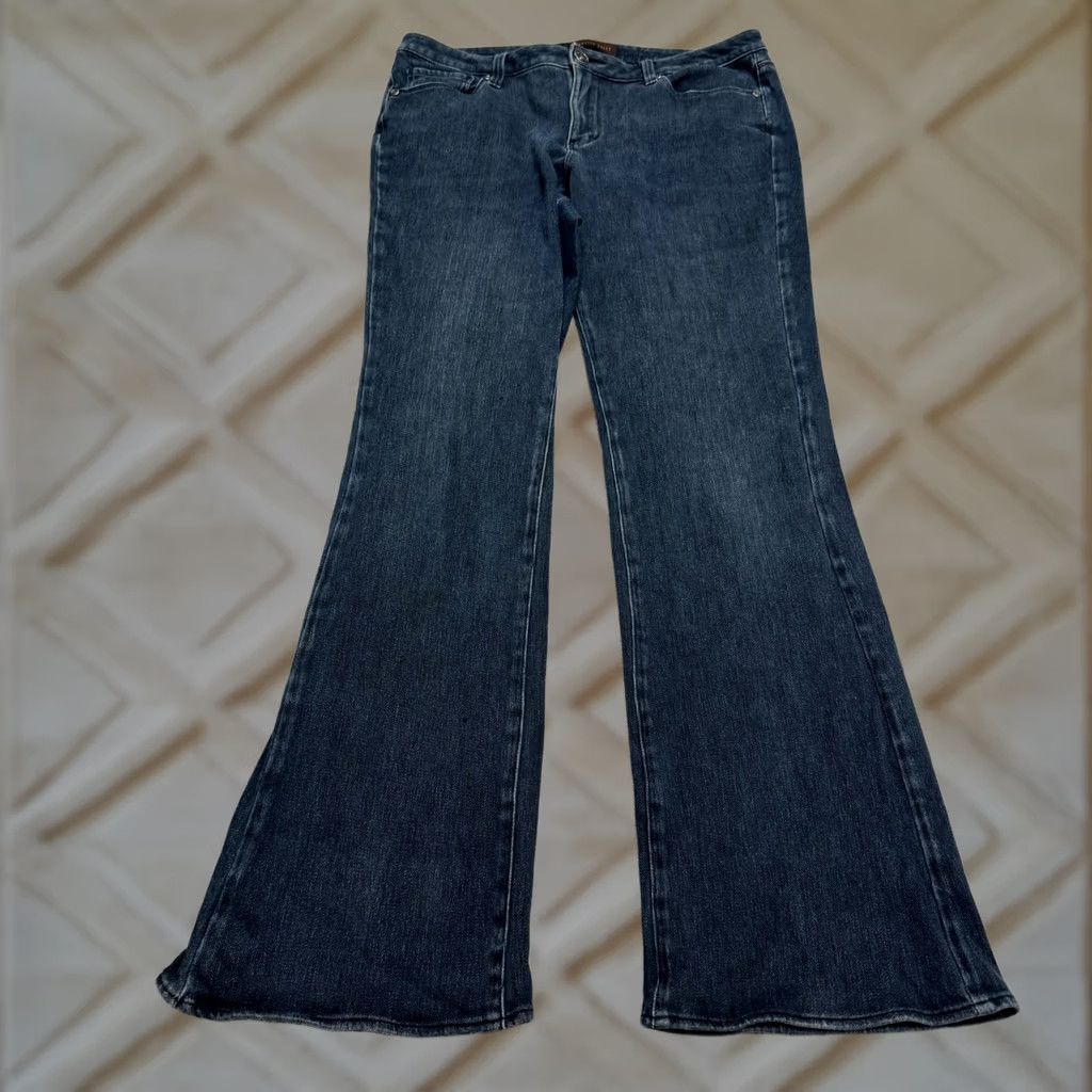 Coldwater Creek Coldwater Creek Jeans Women 10 Blue Dark Wash Denim Bootcut 34x32 5-Pocket Stretch Size 38" / US 16 / IT 52 - 1 Thumbnail