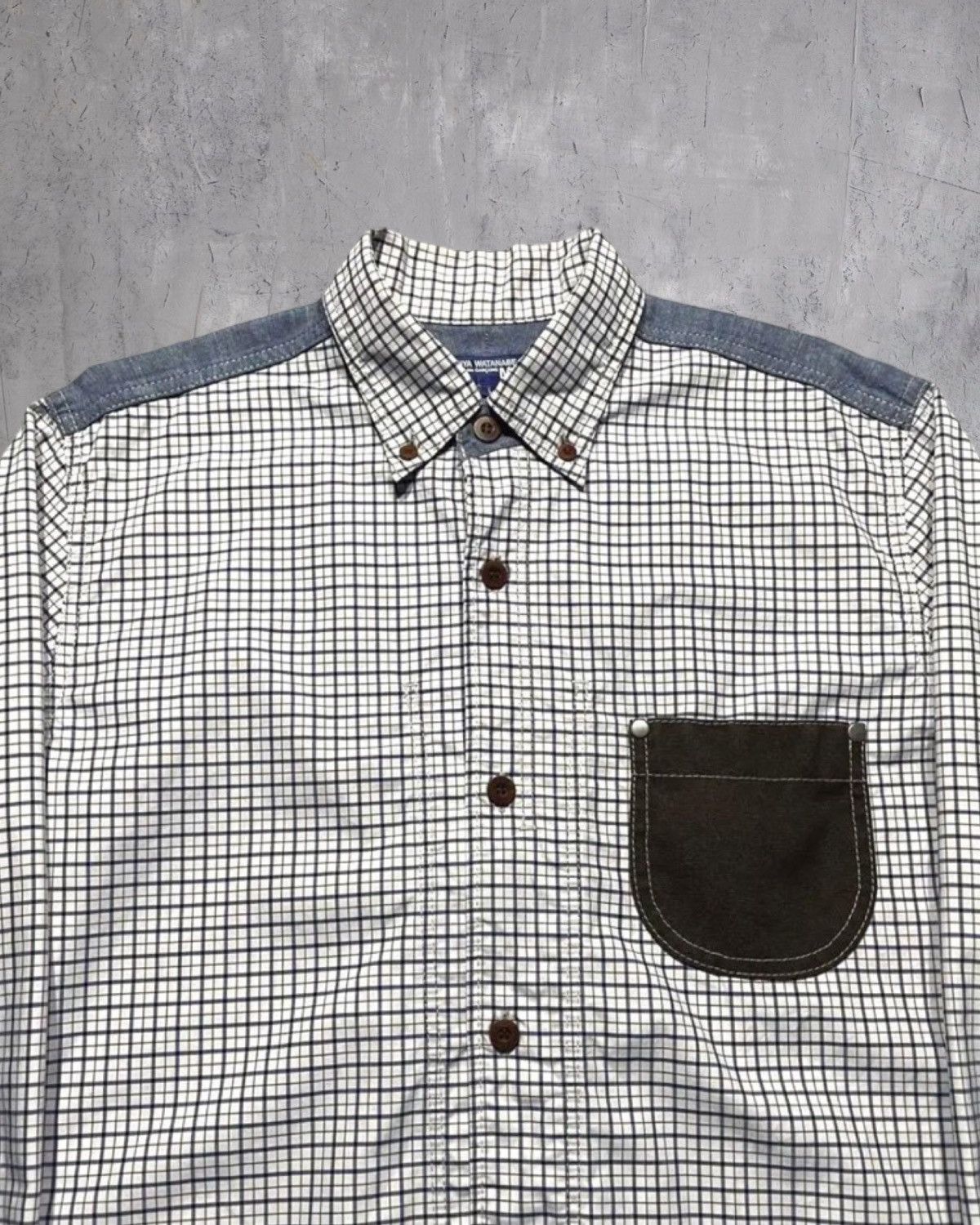 Junya Watanabe AD2013 Junya Watanabe Man elbow patch shirt Size US L / EU 52-54 / 3 - 3 Thumbnail