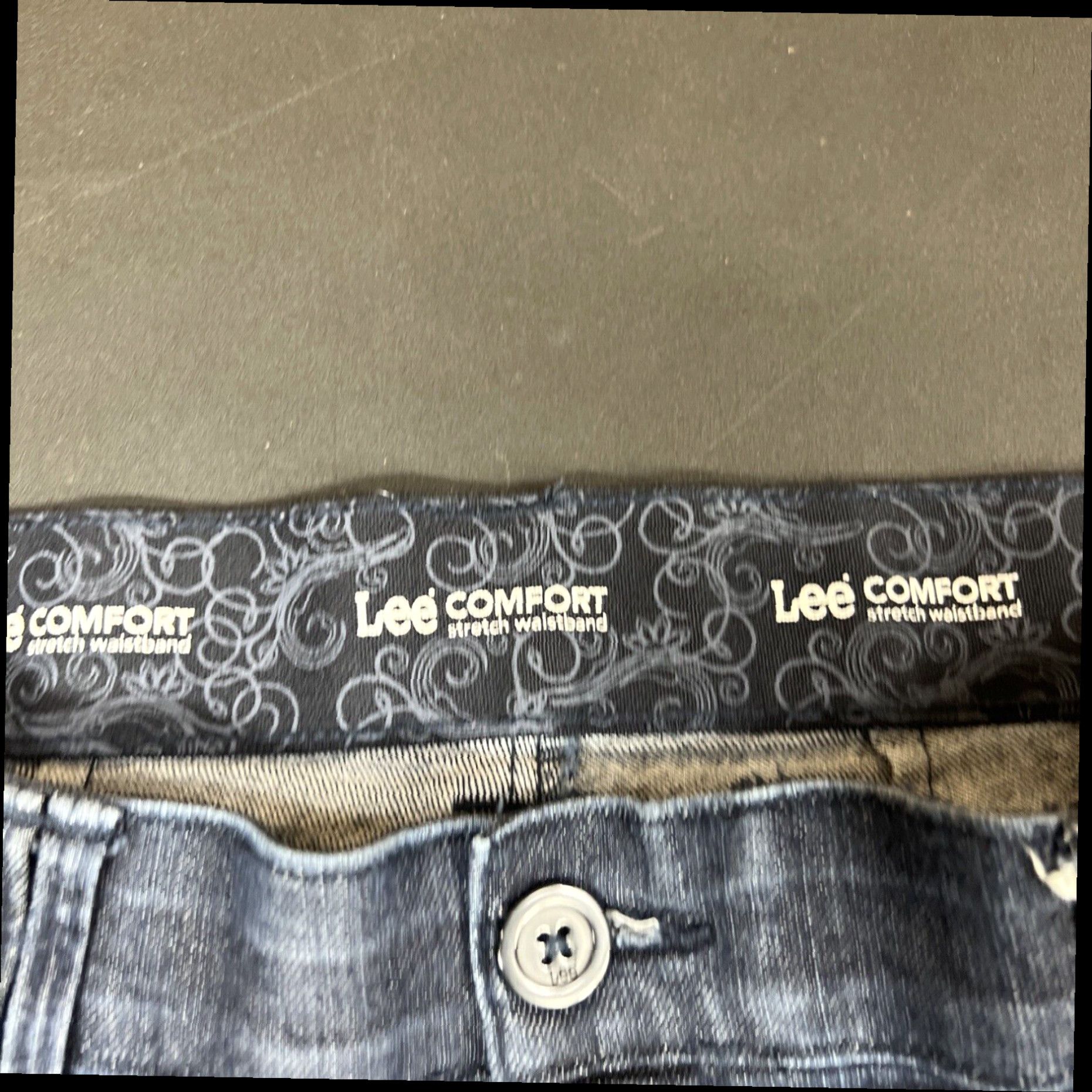 Lee Lee Womens 12s Comfort Fit Waistband Bootcut Jeans Blue Denim Flap Pockets Size 30" / US 8 / IT 44 - 5 Thumbnail