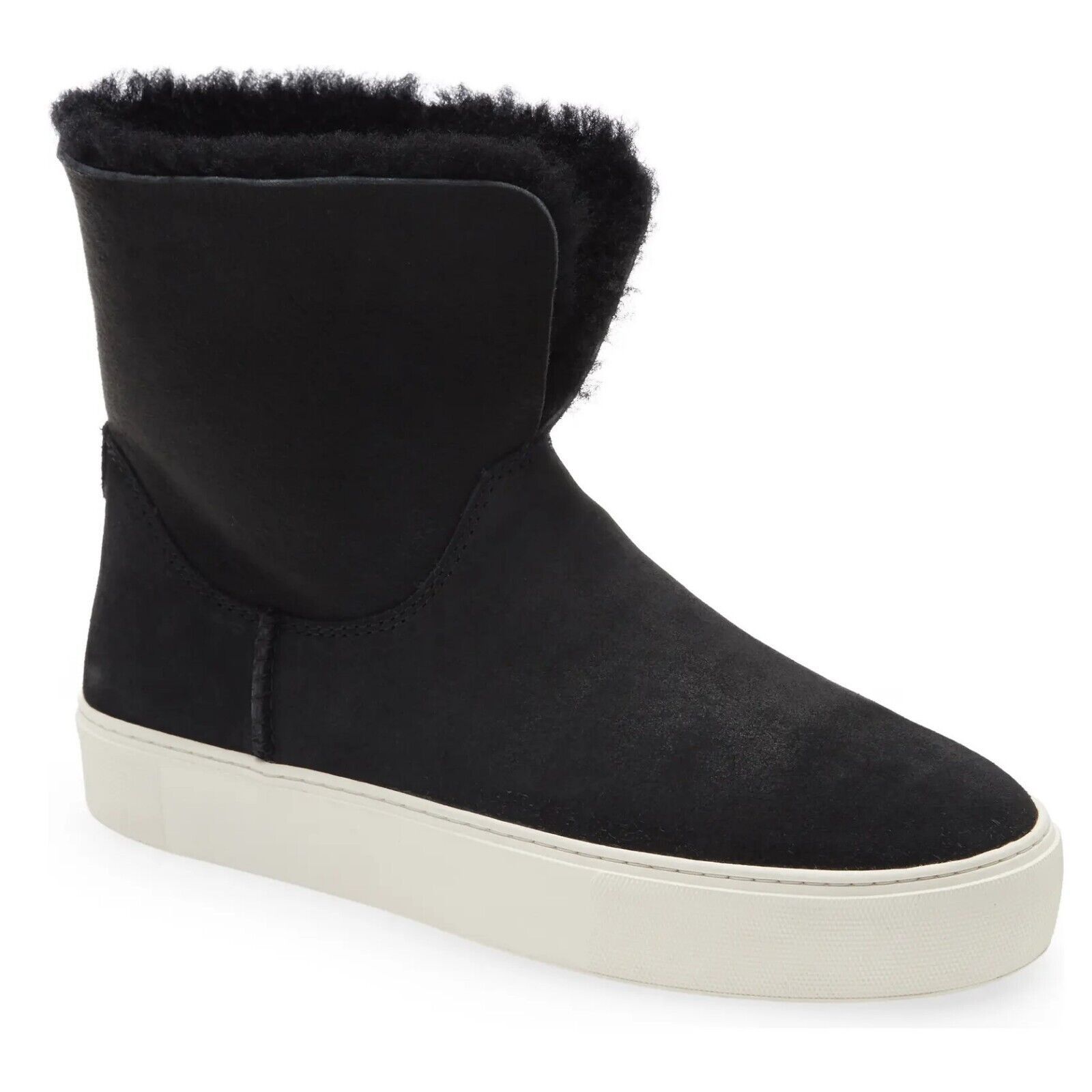 Ugg UGG Women Black Suede Lynus Pull-On Ankle Booties Size 5 Size US 5 / IT 35 - 1 Thumbnail