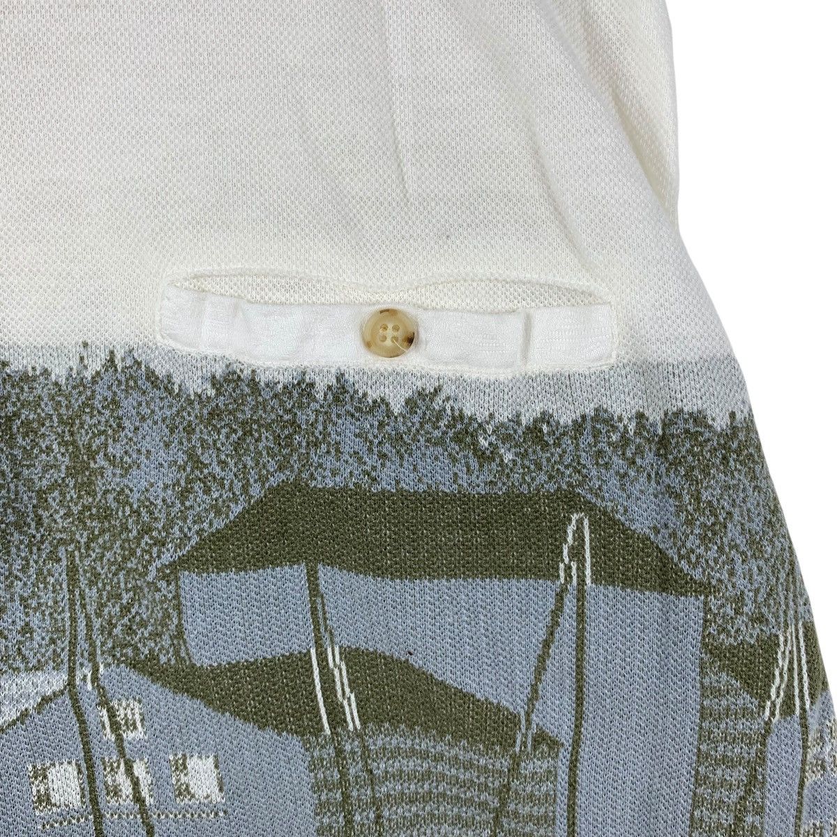 Vintage Vintage STAFFA JAPAN Embroidered Logo Polo Tee Shirt Top Size M / US 6-8 / IT 42-44 - 5 Thumbnail