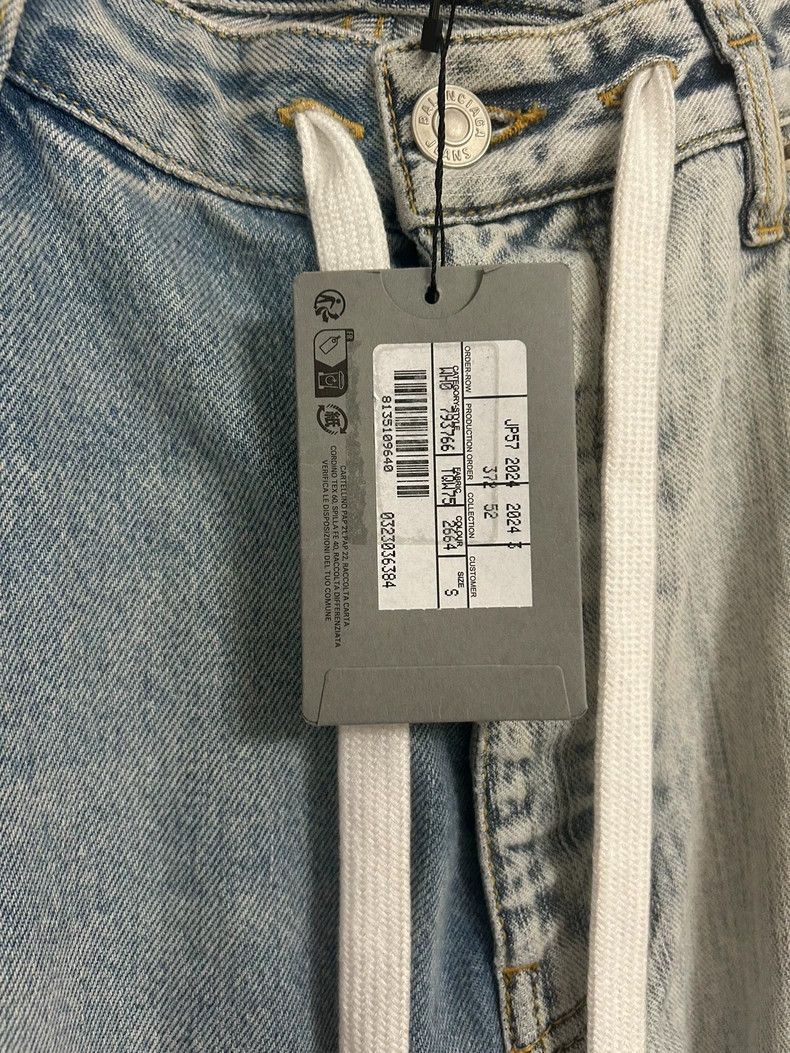 Balenciaga Balenciaga size S Spliced letter logo jeans Size US 27 - 5 Thumbnail
