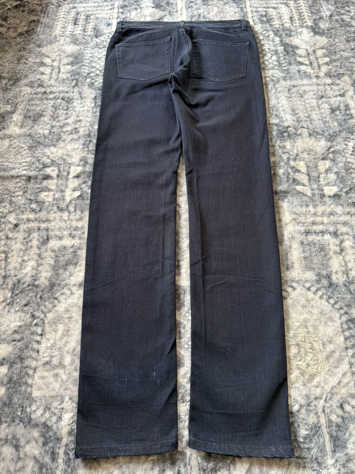 Acne Studios ACNE STUDIO Ace Navy Cash Indigo Wash Slim Stacked Jeans Size US 30 / EU 46 - 2 Thumbnail