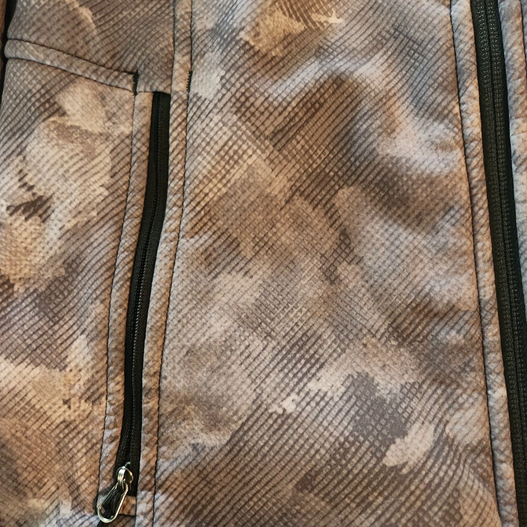 The North Face The North Face Soft Shell Jacket Womens XS Gray Camouflage Zip Windbreaker Regular Mid-Length Long Sleeve Size XS / US 0-2 / IT 36-38 - 4 Thumbnail