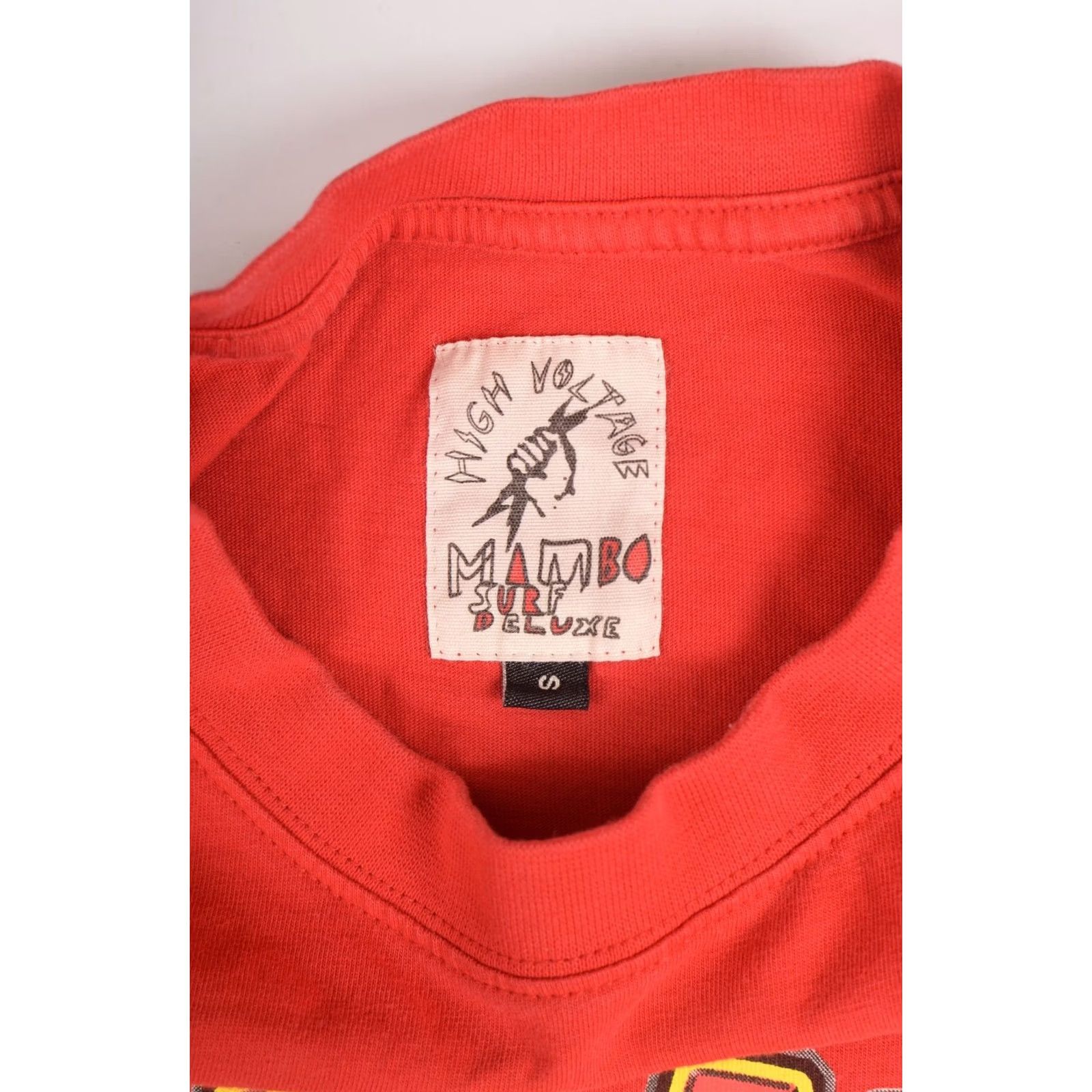 Mambo Mambo Rare Surf Deluxe High Voltage Die Laughing Joker Red T-Shirt Tee Size S Men Short Sleeve 100% cotton Size US S / EU 44-46 / 1 - 5 Thumbnail