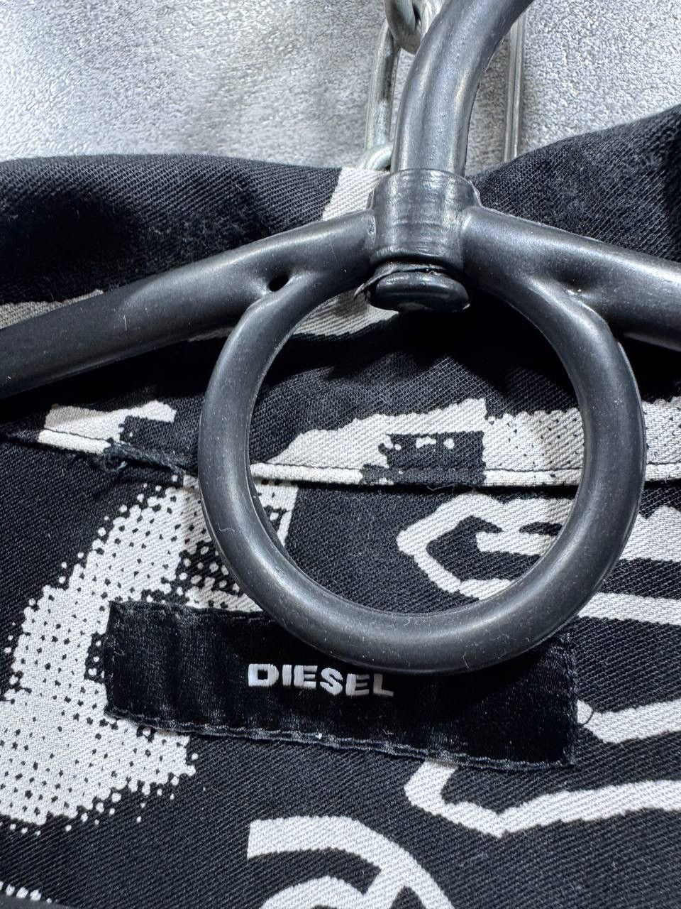 Diesel Diesel S-Krutz Allover Graphic Print Zip Pocket Shirt Jacket Size US L / EU 52-54 / 3 - 5 Thumbnail