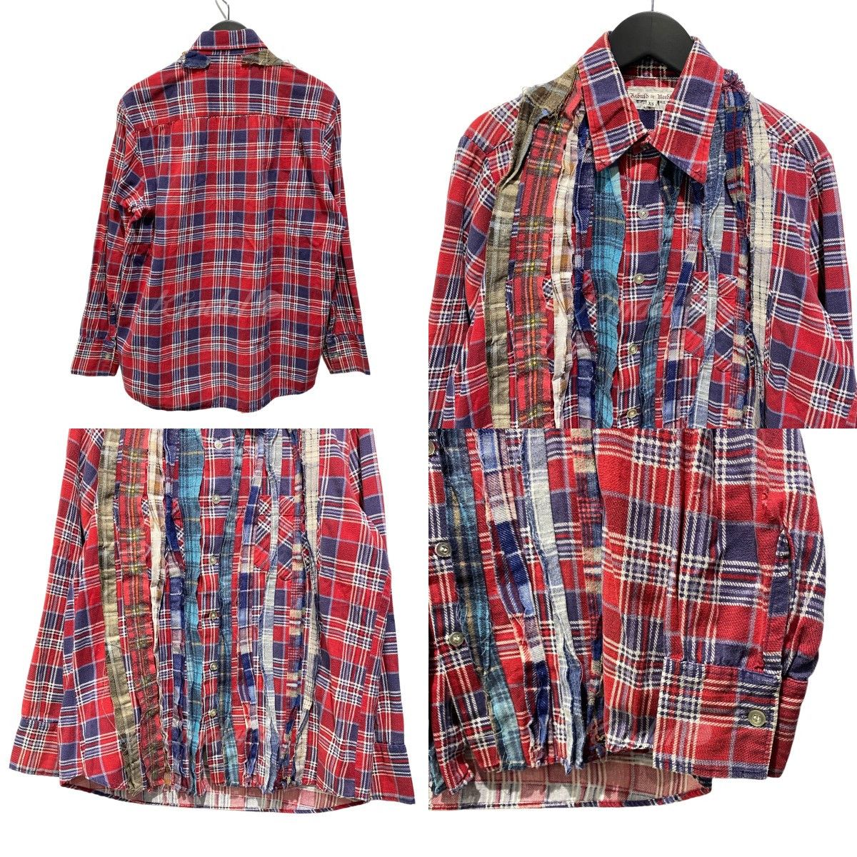 Needles Shirt Remake check long sleeve Multicolor Size US XS / EU 42 / 0 - 2 Thumbnail