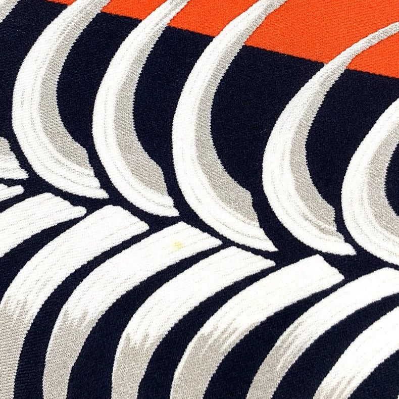Hermes Hermes Colorful Tiger Silk Triangle Scarf-2506 Size ONE SIZE - 6 Thumbnail