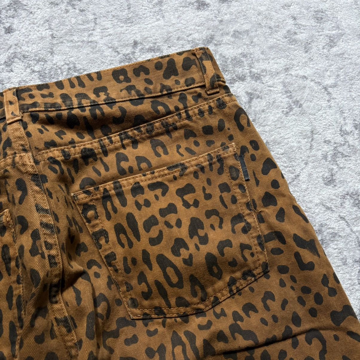 Saint Laurent Paris Saint Laurent Paris 2018 D19 Cheetah Print Jeans | Size 29 Size US 29 - 10 Thumbnail