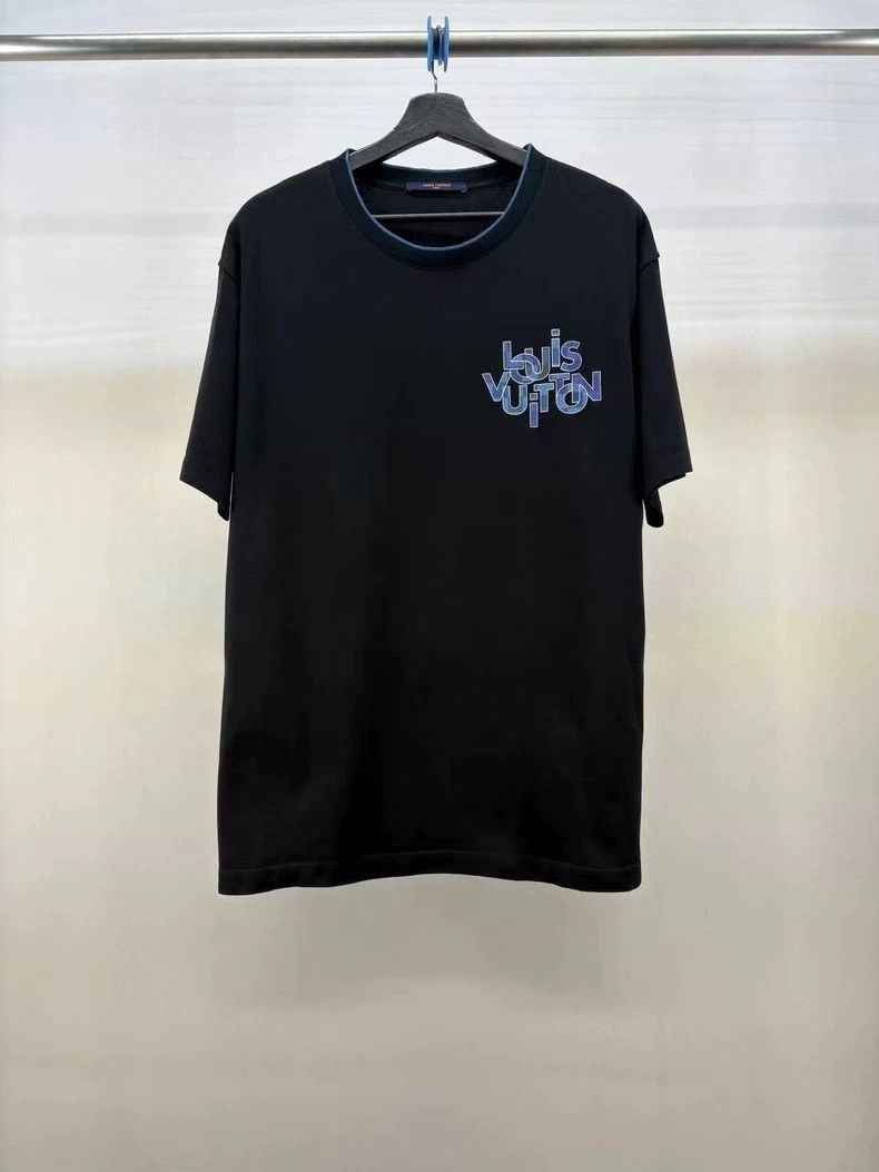 Louis Vuitton LOUIS VUITTON Checkerboard printed short sleeves 2504-Nexta Size US XL / EU 56 / 4 - 1 Thumbnail