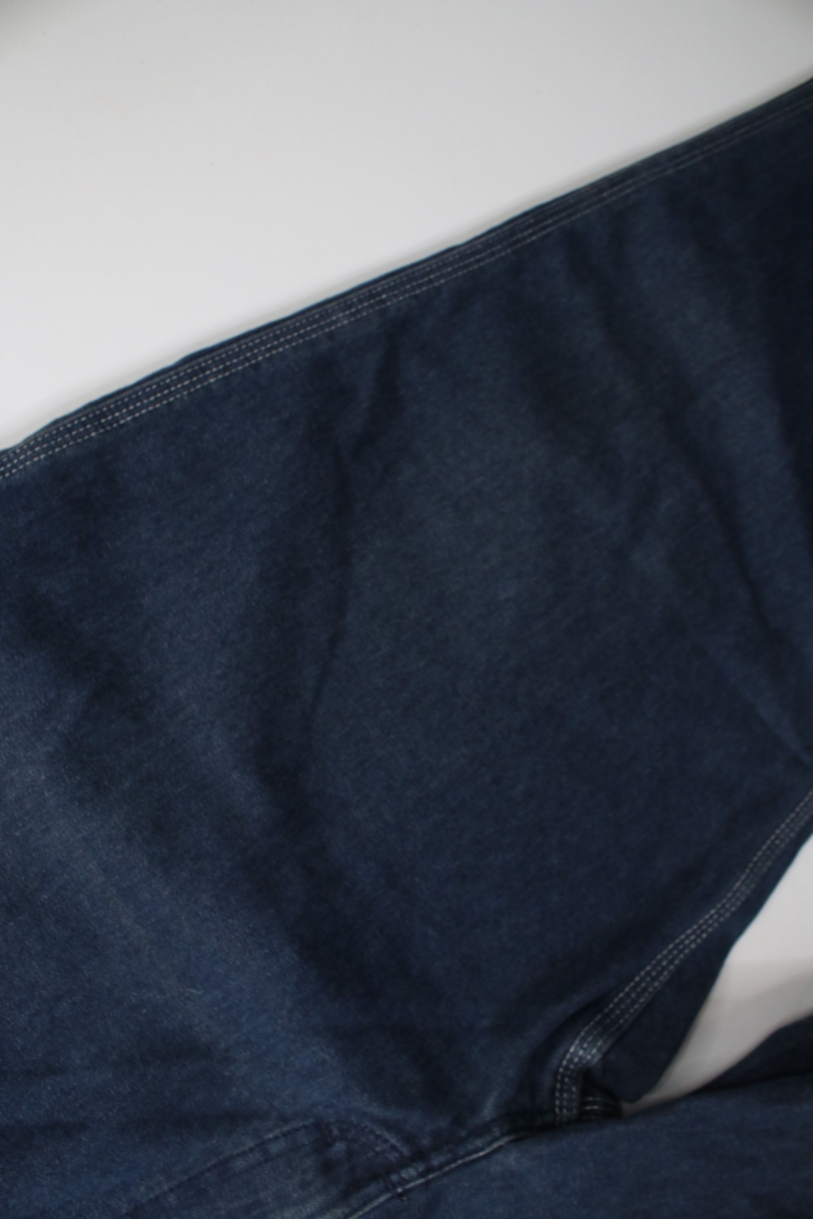 Vintage Vintage 90s Streetwear Wide Leg Dungaree Denim Jeans Blue Size US 40 / EU 56 - 7 Thumbnail