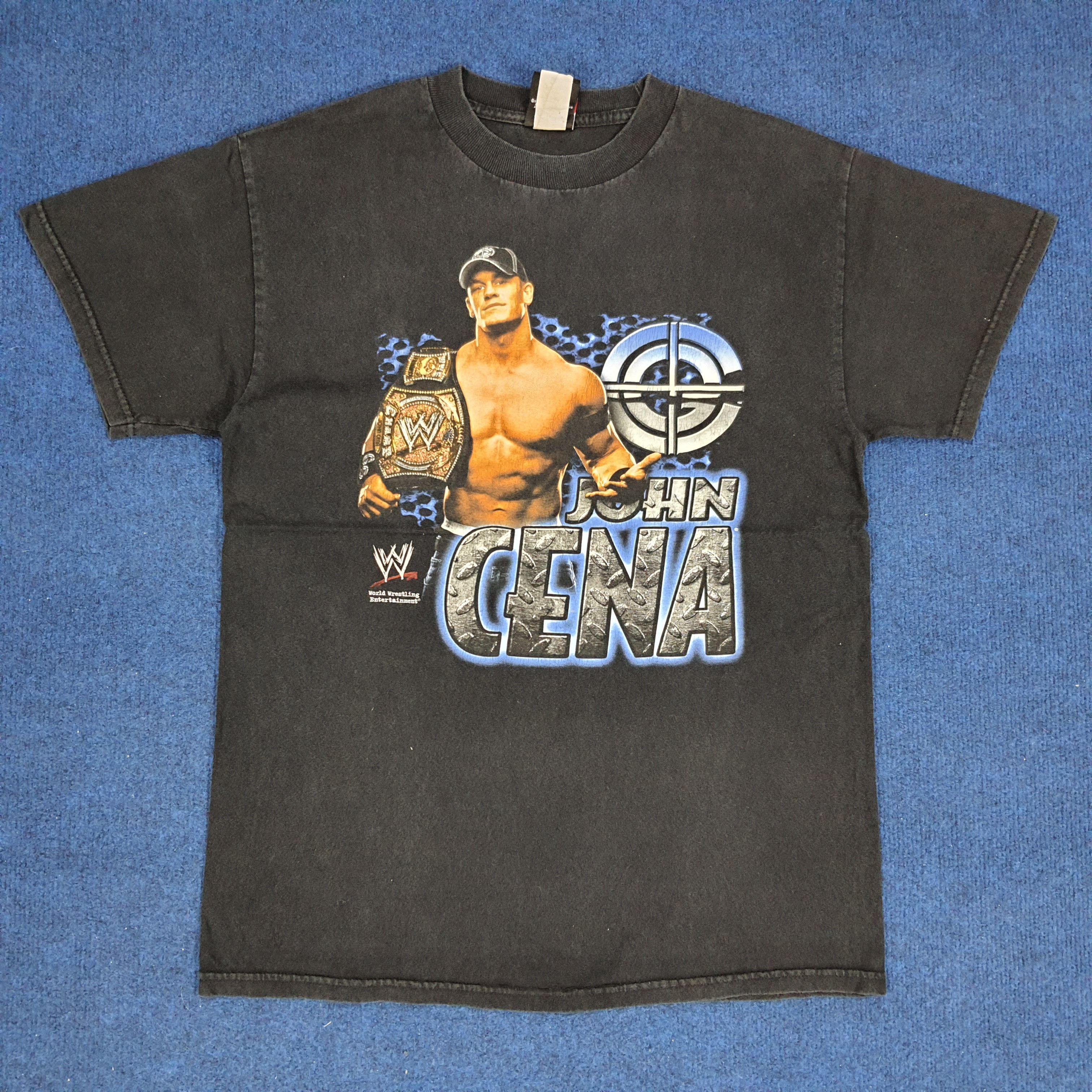 Vintage × WWE Vintage WWE John Cena World Wrestler Tshirt Size US M / EU 48-50 / 2 - 1 Thumbnail