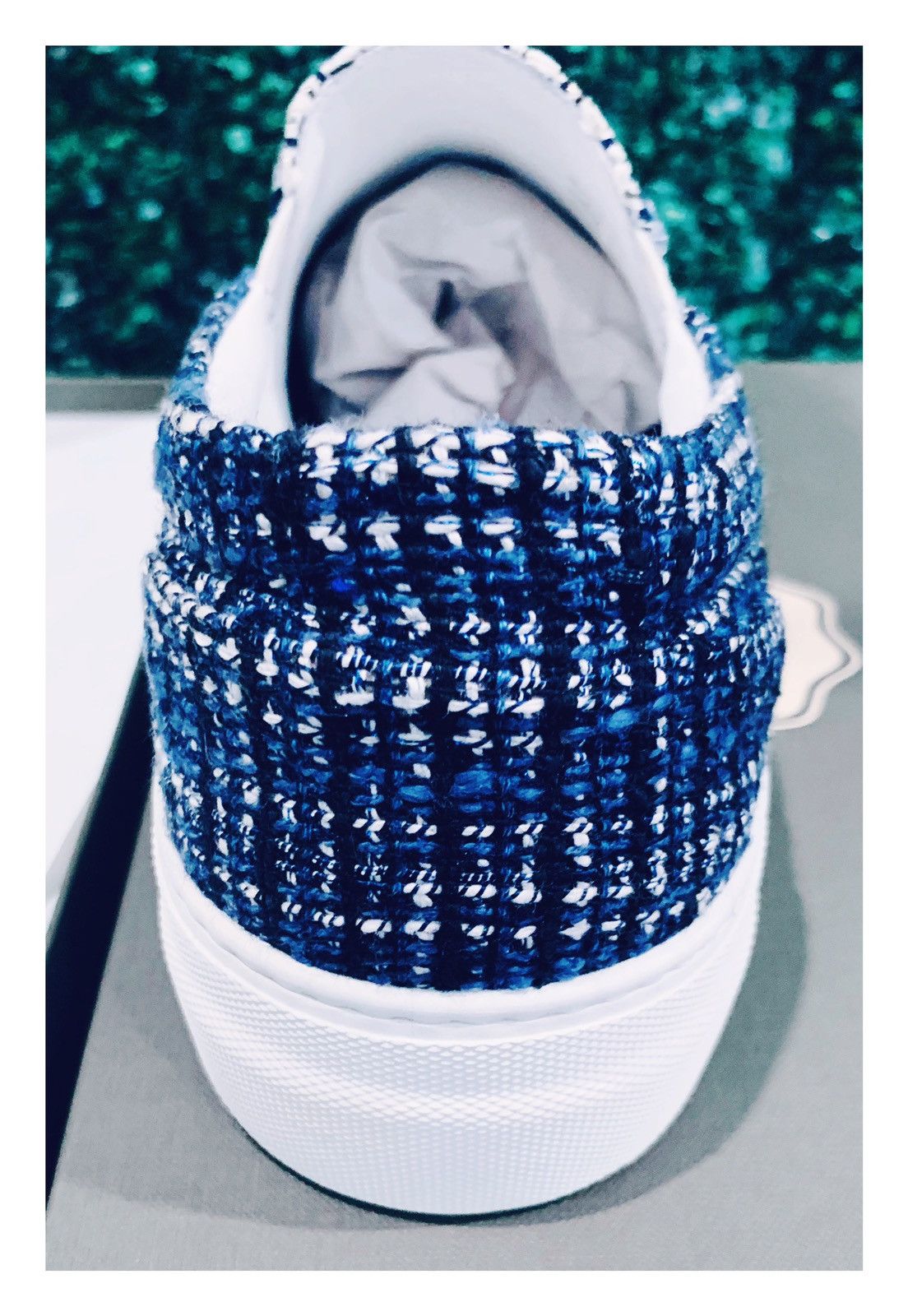 Greats New Greats Wooster x Lardini Slip-On Sneaker White/Blue Sz13 Size US 13 / EU 46 - 12 Thumbnail