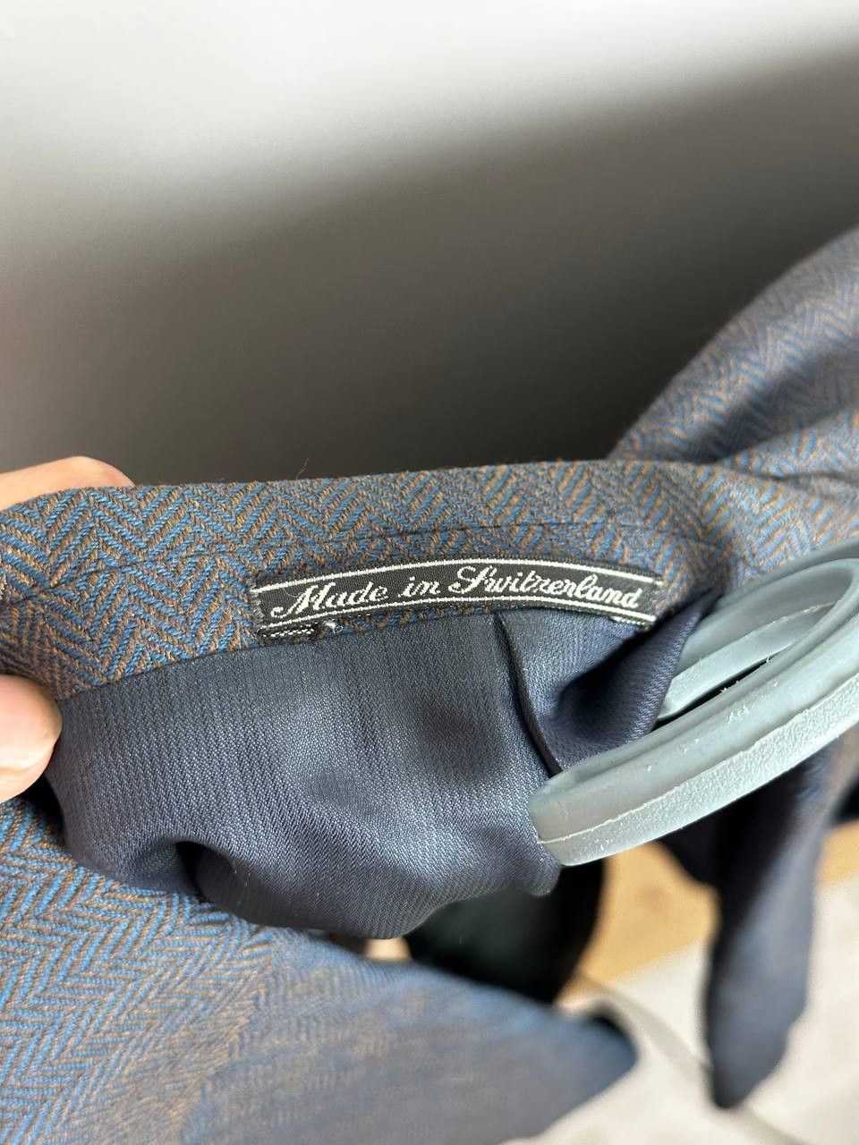 Ermenegildo Zegna Vintage Ermenegildo Zegna Blazer Wool Made in Switzerland Size 50R - 16 Thumbnail