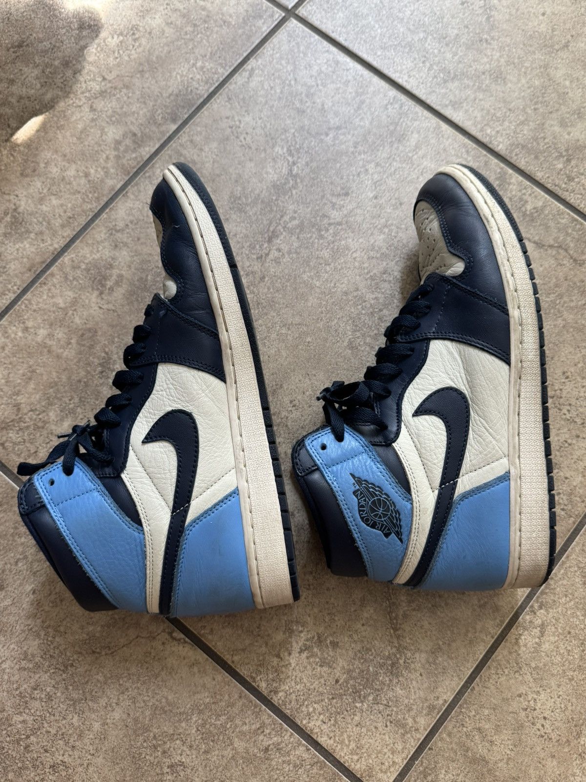 Nike Nike Retro High Jordan 1 Obsidian Size US 10.5 / EU 43-44 - 4 Thumbnail