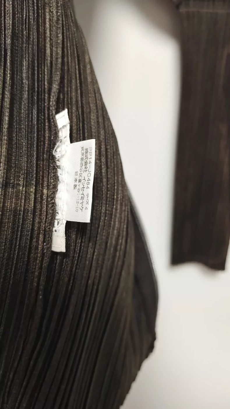 Issey Miyake Issey Miyake size:4 Brown vintage zipper right-shoulder de Size M / US 6-8 / IT 42-44 - 9 Thumbnail