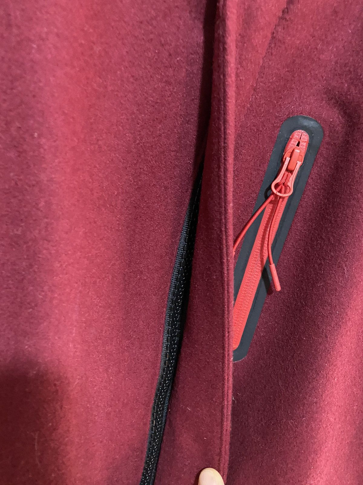 Nike Nike Destroyer Varsity Jacket M, red black, with leather Size US M / EU 48-50 / 2 - 5 Thumbnail