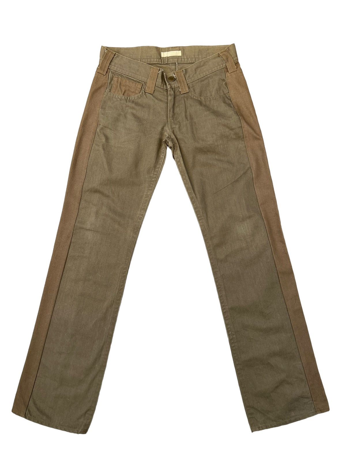 Designer Pageboy Japan Low Rise Patched Pant Size US 29 - 1 Thumbnail