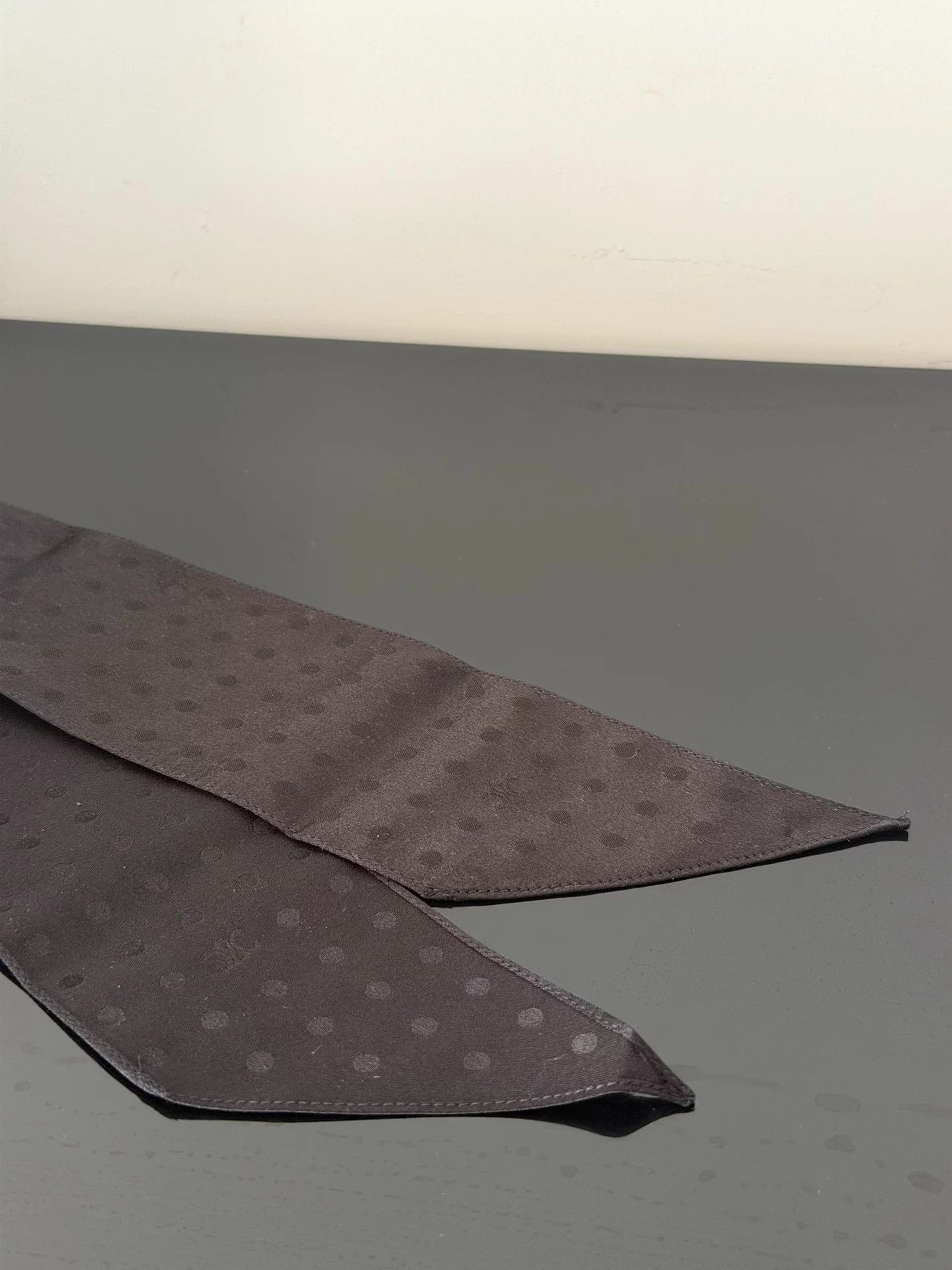 Celine CELINE 23ss Polka Dot Scarf Triomphe Logo Size ONE SIZE - 3 Thumbnail