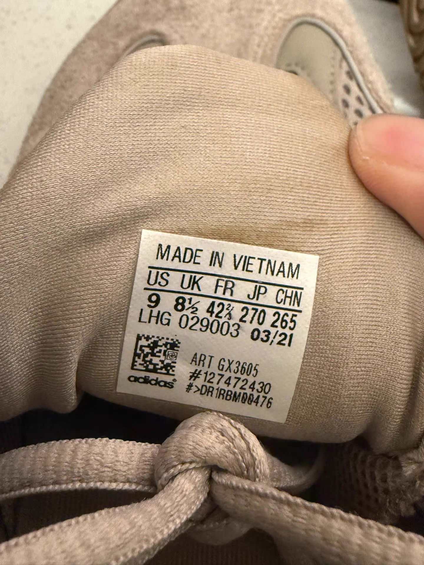 Adidas adidas Originals Yeezy 500 low-top dad shoes。 Ｑ20 Size US 9 / EU 42 - 6 Thumbnail