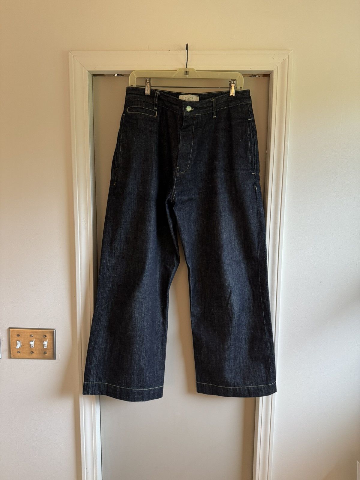 Studio Nicholson Isko Selvedge Pyad Indigo Denim | Grailed