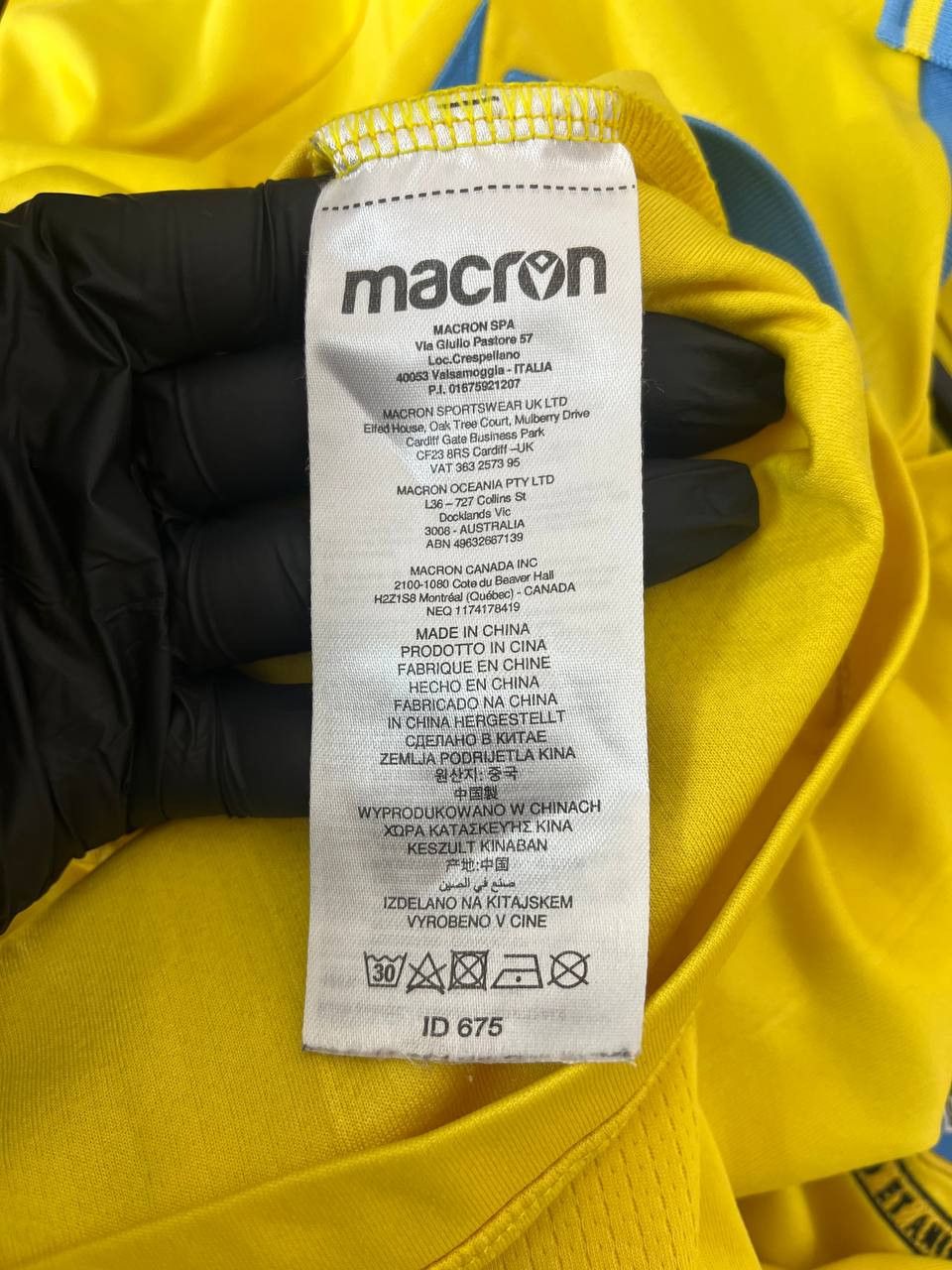 Macron Sheffield Wednesday 2023 Away Shirt Macron Yellow Size S Size US S / EU 44-46 / 1 - 5 Thumbnail