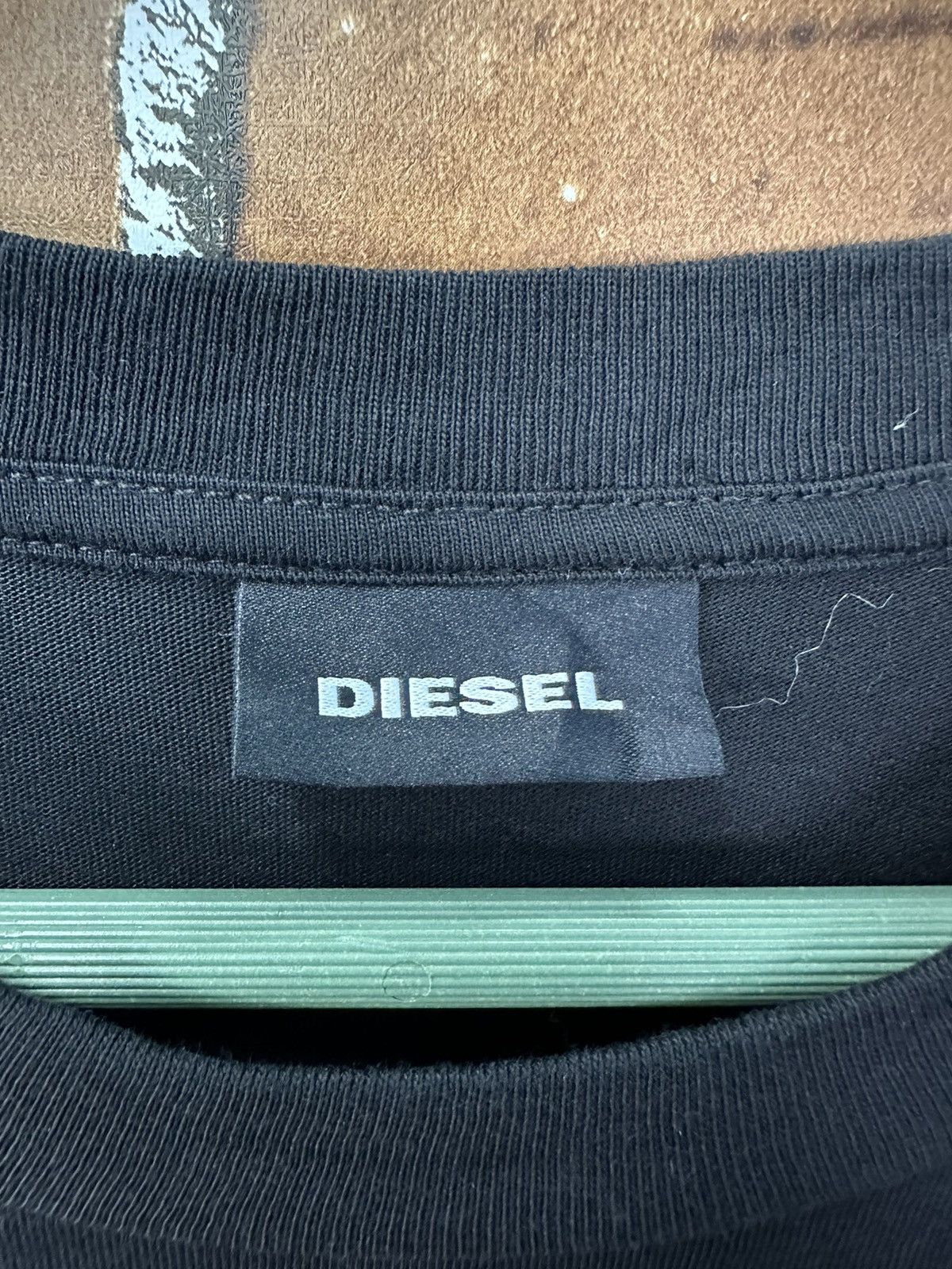 Diesel Diesel Black Printed Tshirt A936 Size US M / EU 48-50 / 2 - 8 Thumbnail