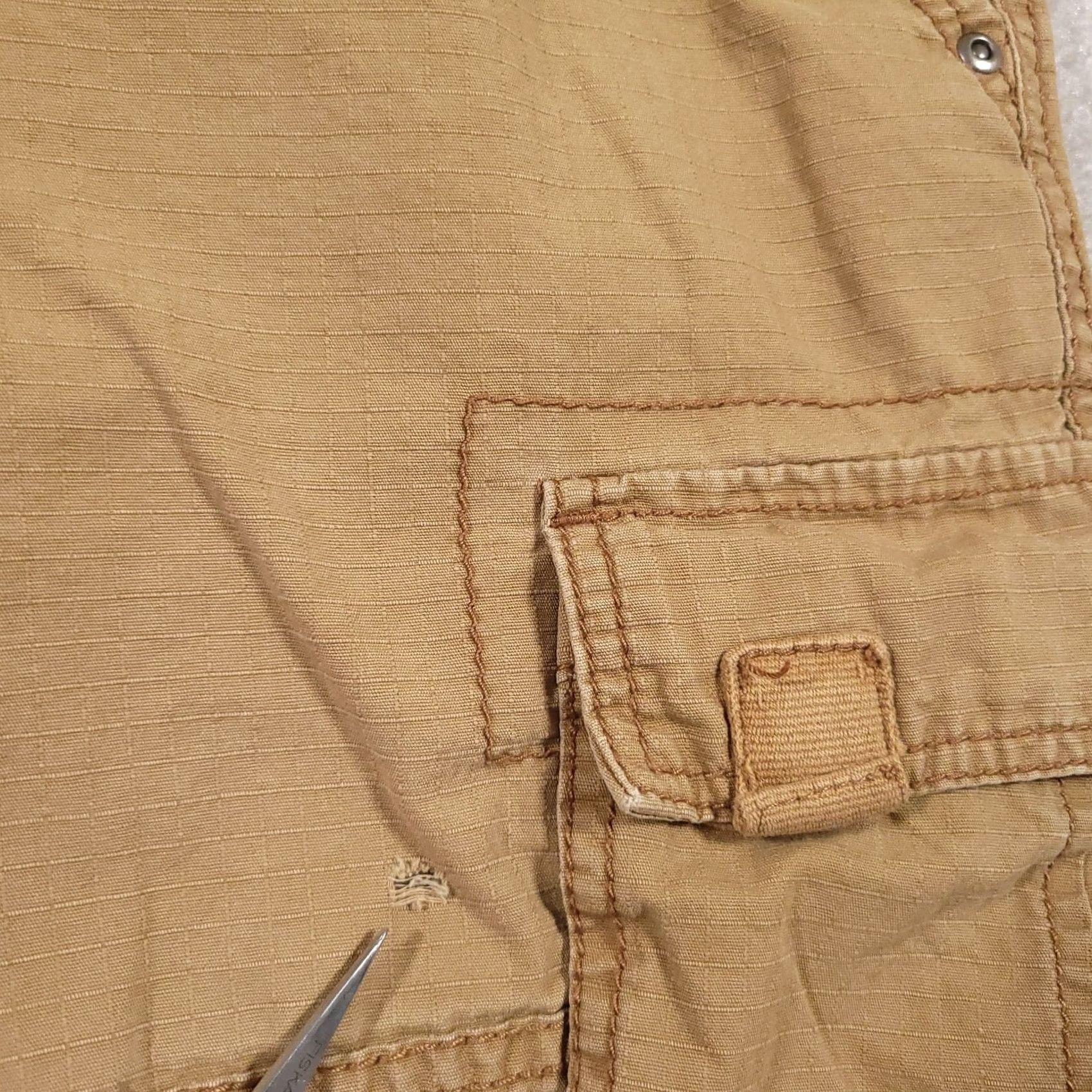 Ocean Pacific VINTAGE Ocean Pacific Shorts Mens 38 Brown Ripstop Cargo Khaki Grunge Outdoor Size US 38 / EU 54 - 6 Thumbnail