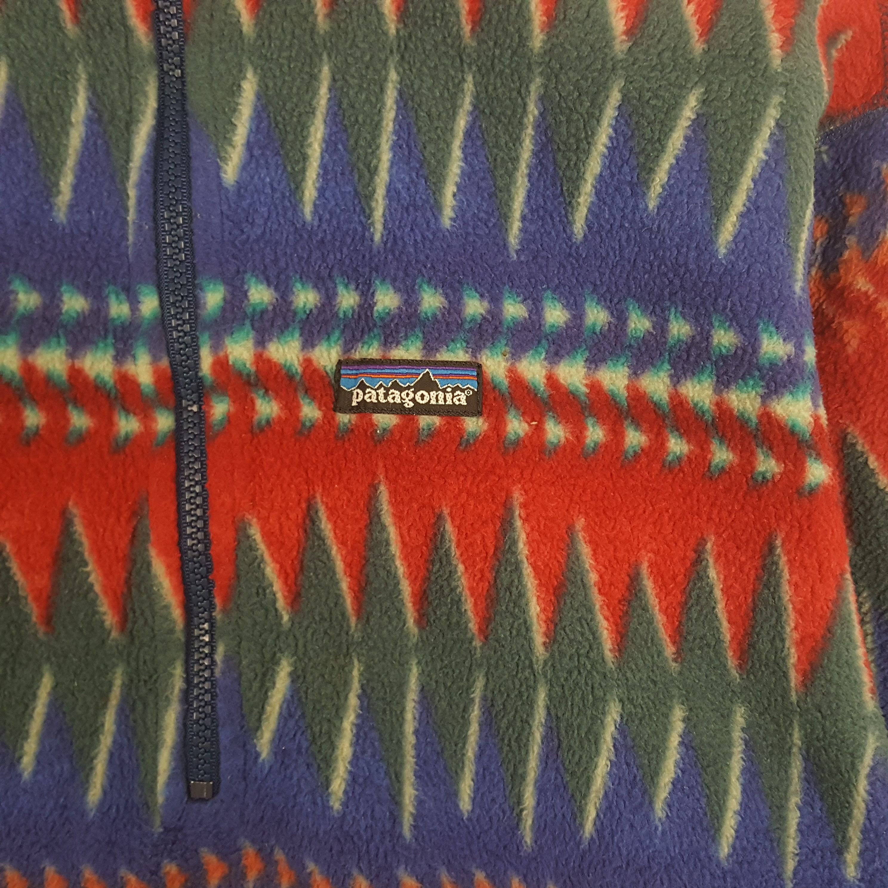 Patagonia Vintage Patagonia Fleece Half Zipper Sweater Size US S / EU 44-46 / 1 - 2 Thumbnail