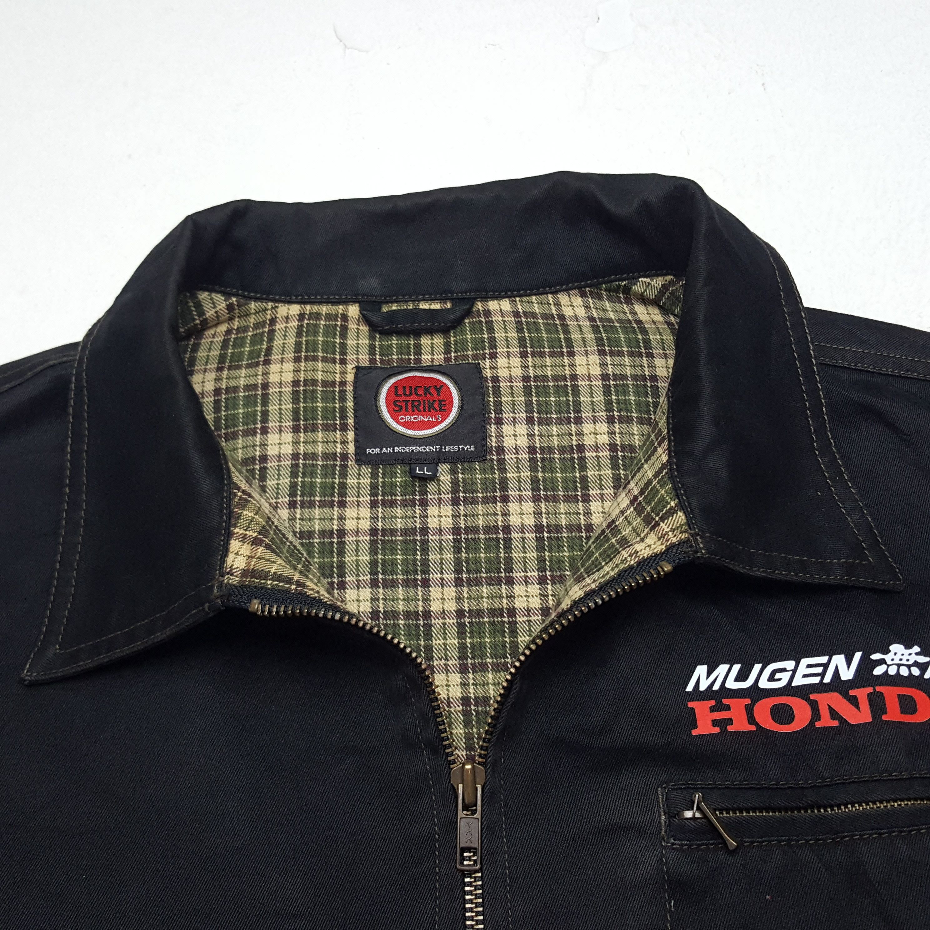 Honda × Vintage Vintage Lucky Strike x Custom Art Mugen Honda Japan Jacket Size US L / EU 52-54 / 3 - 5 Thumbnail