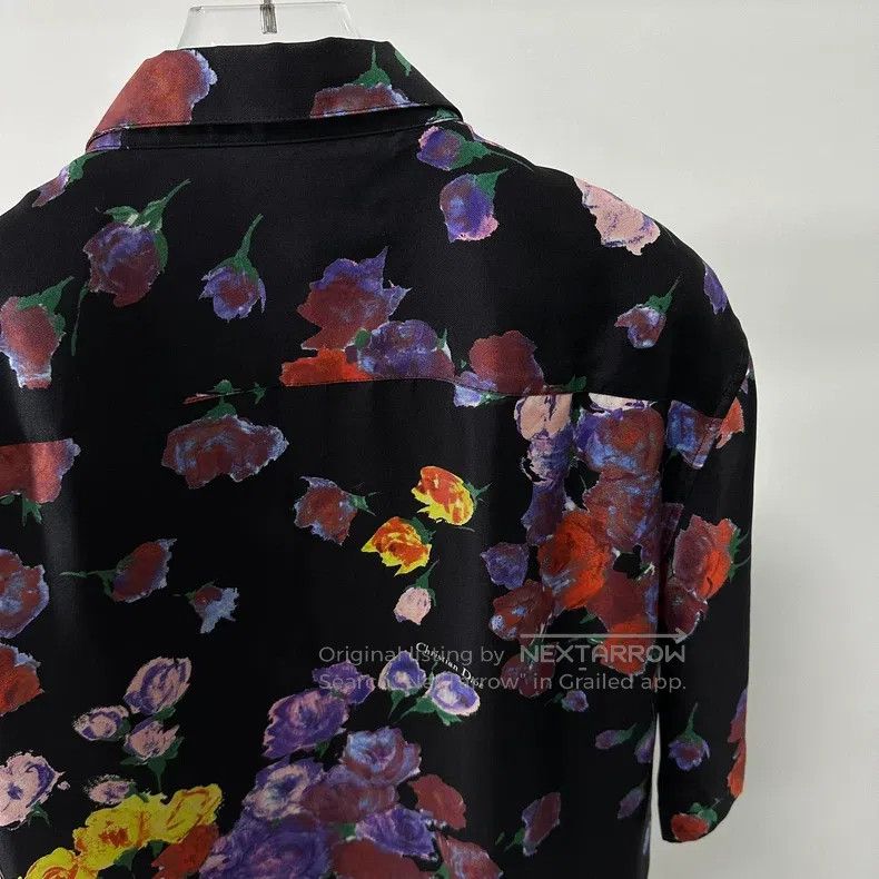 Dior Dior Size 41 Flower bee silk shirt Size US XS / EU 42 / 0 - 4 Thumbnail