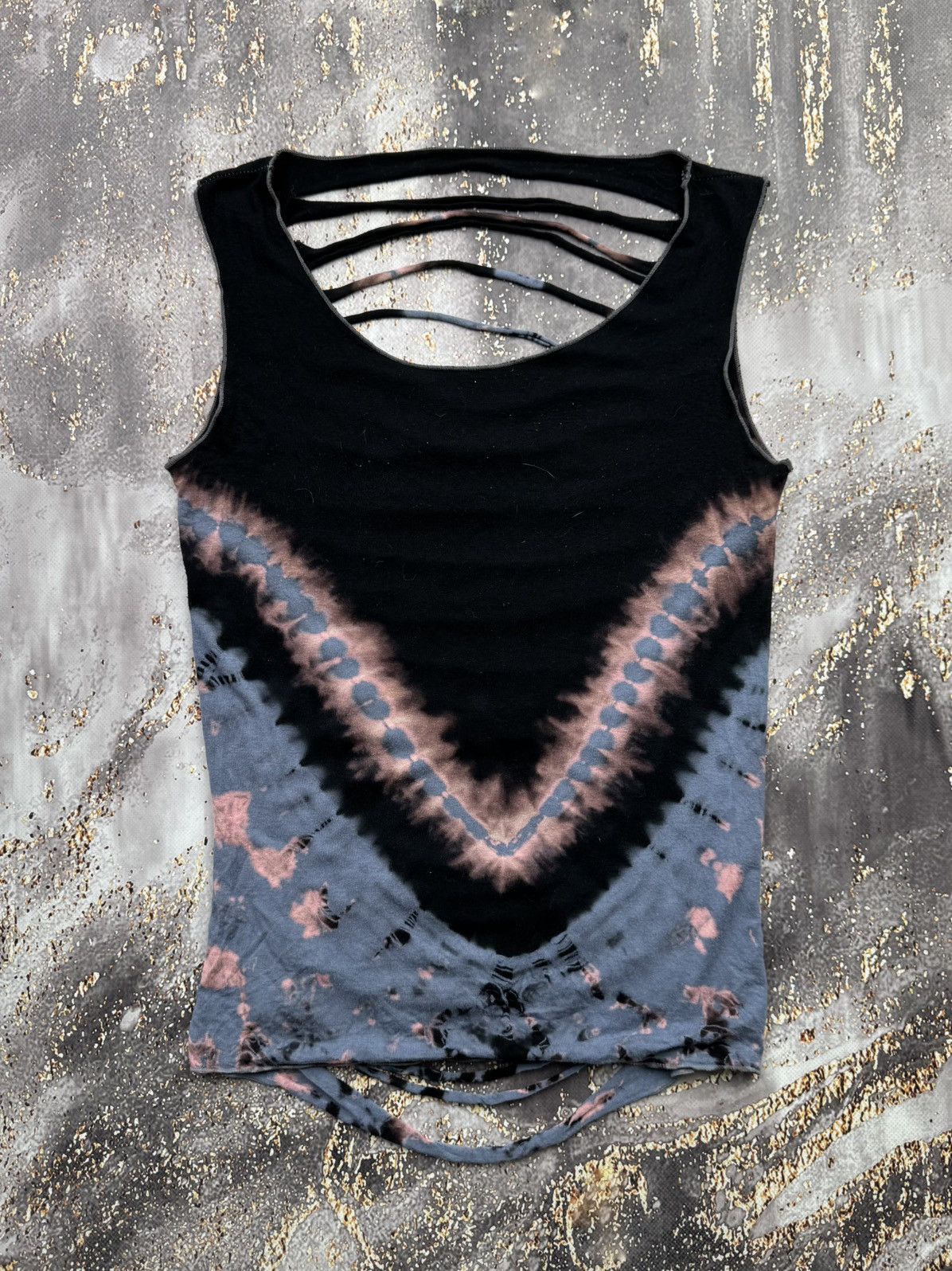 Japanese Brand × Vintage Vintage Ripped Tank Top Size S / US 4 / IT 40 - 5 Thumbnail