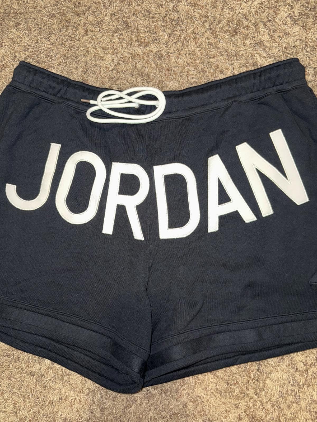 Nike Jordan Men’s Nina Chanel Abney Fleece Black Shorts Sample Size US 44 / EU 60 - 3 Thumbnail