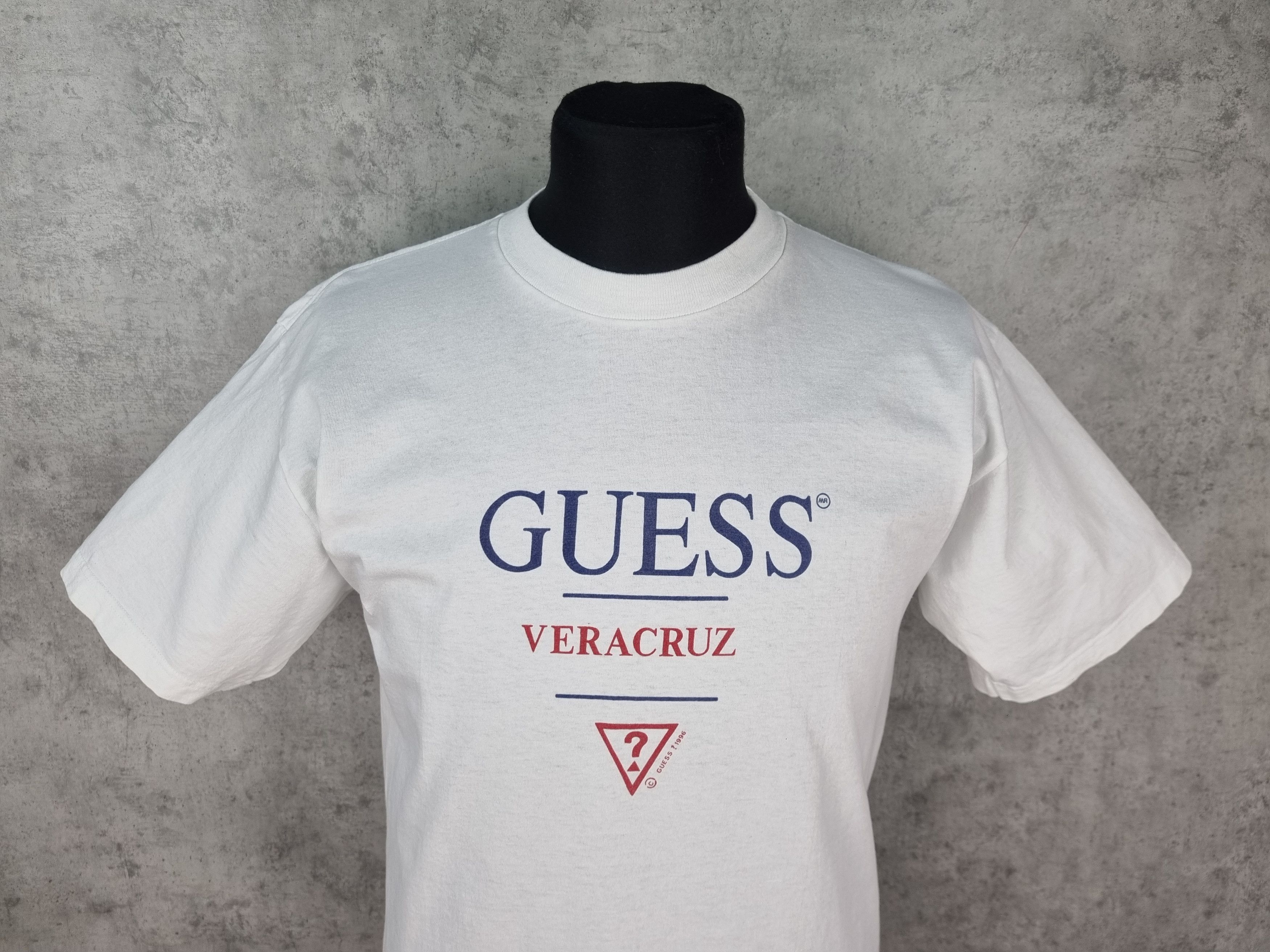 Guess '96 Vintage Guess VeraCruz Tee Shirt made in USA Size US M / EU 48-50 / 2 - 2 Thumbnail
